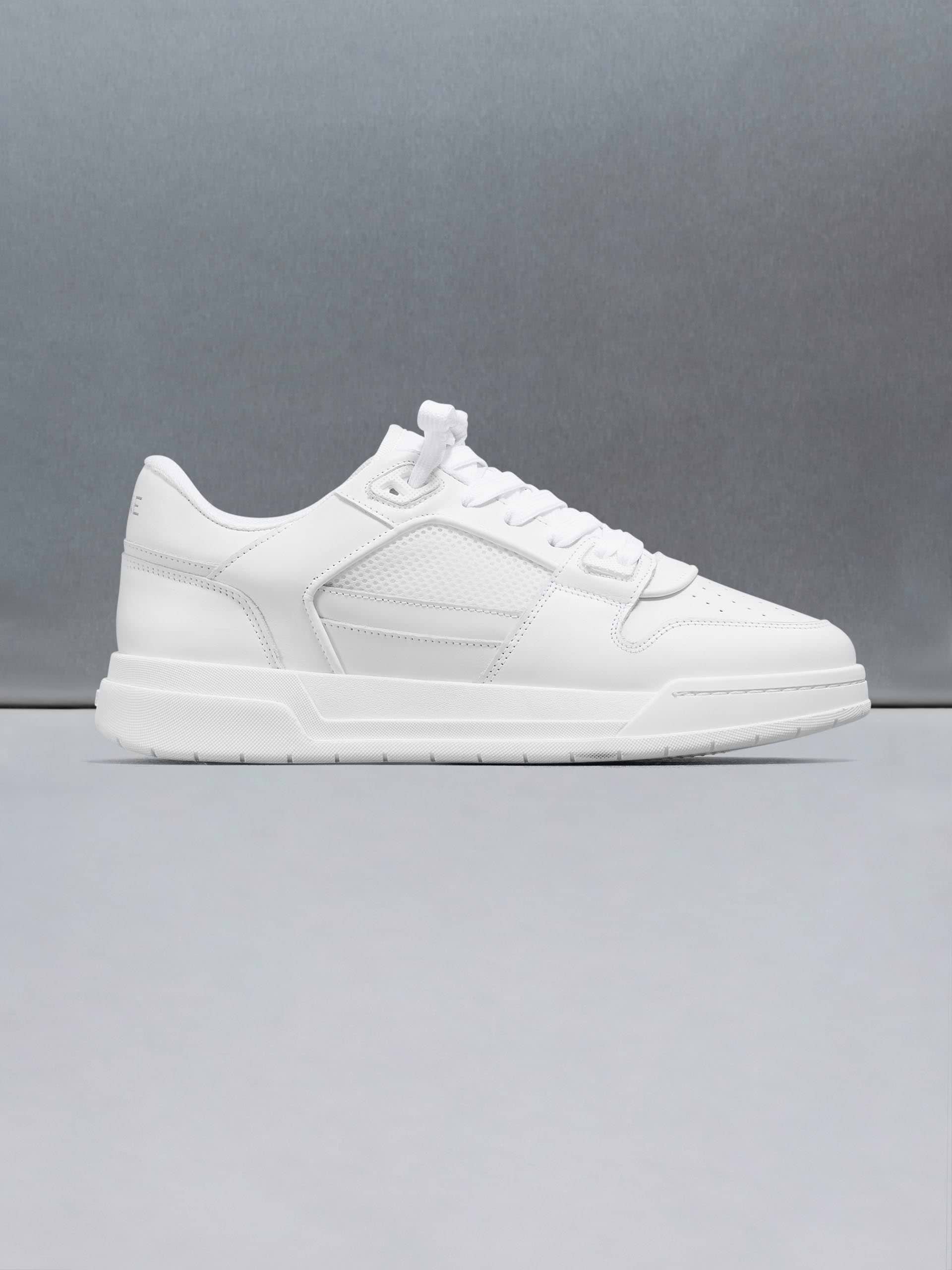 Basket Trainer in Triple White