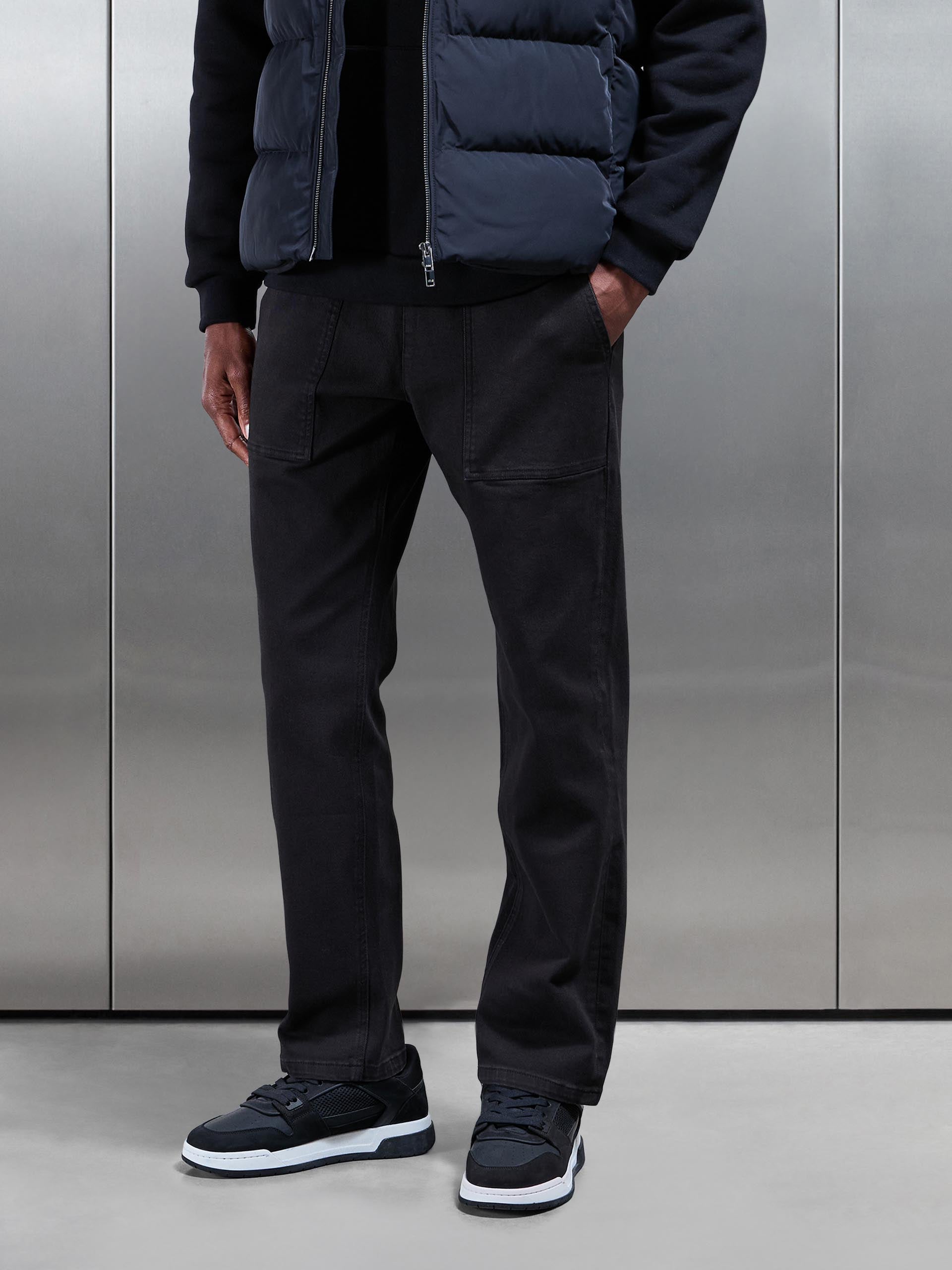 Mens Carpenter Pant in Black