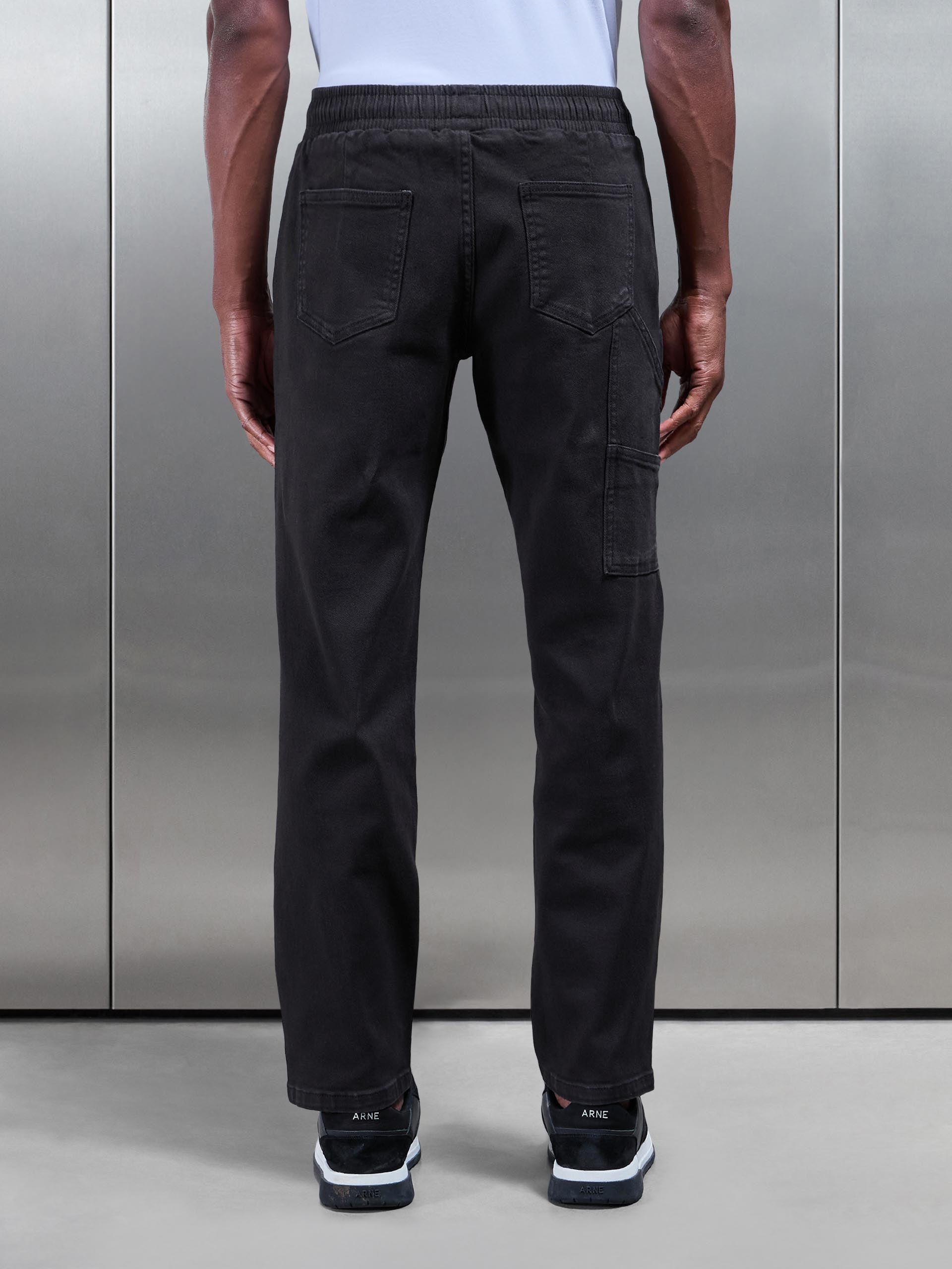 Mens Carpenter Pant in Black