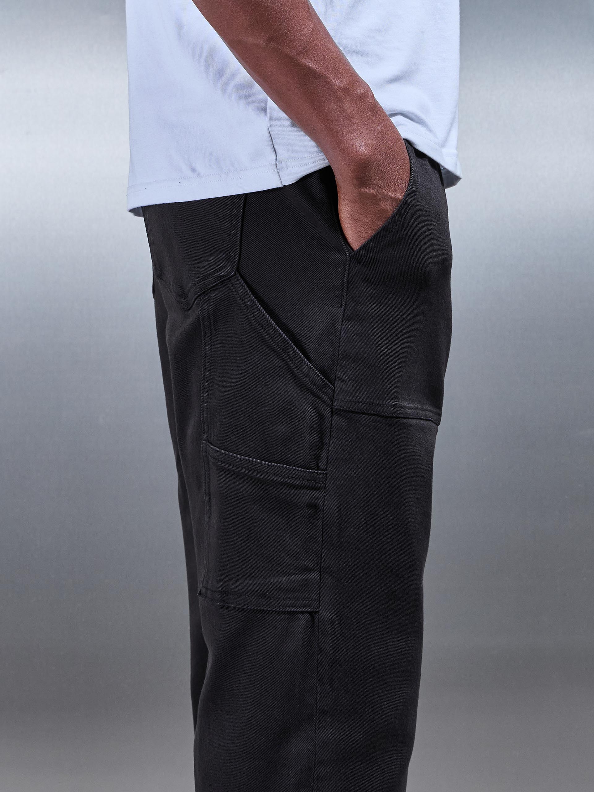 Mens Carpenter Pant in Black