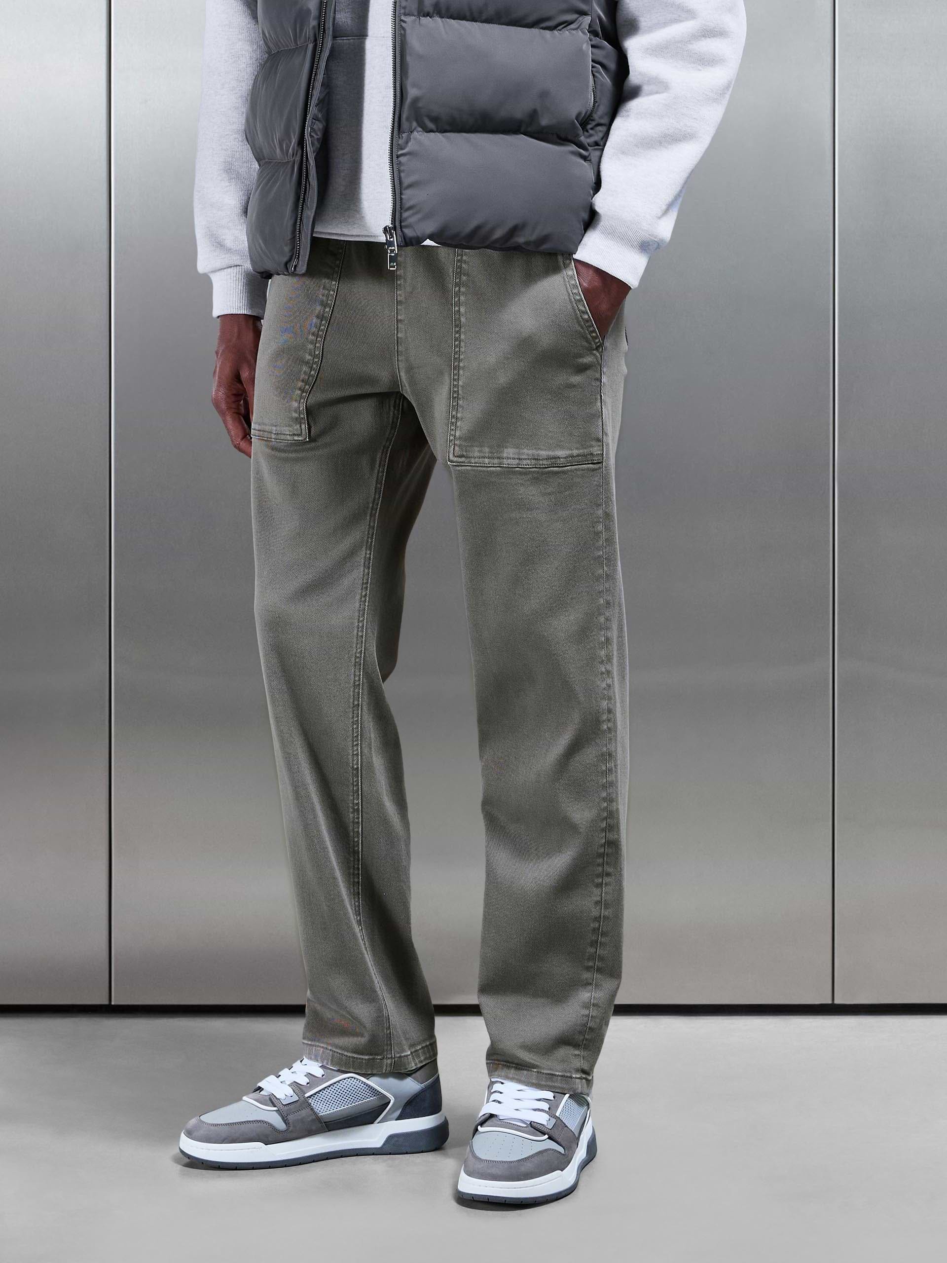 Carpenter Pant in Dark Olive