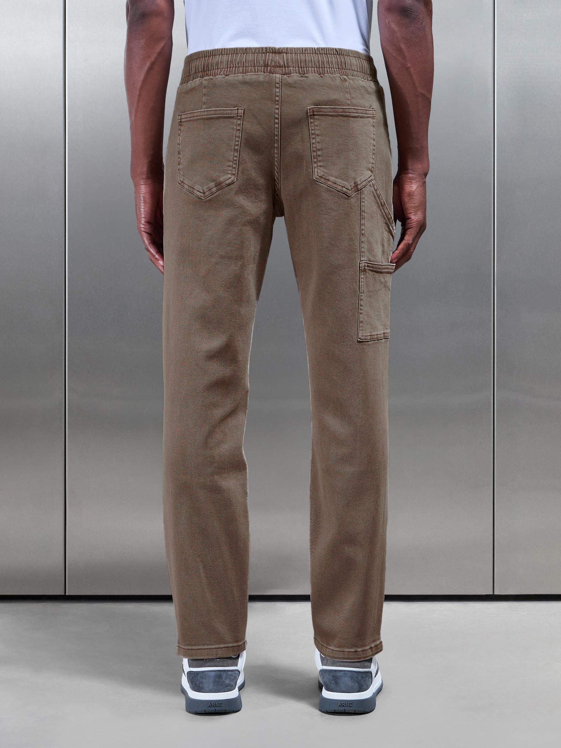 Mens Carpenter Pant in Taupe