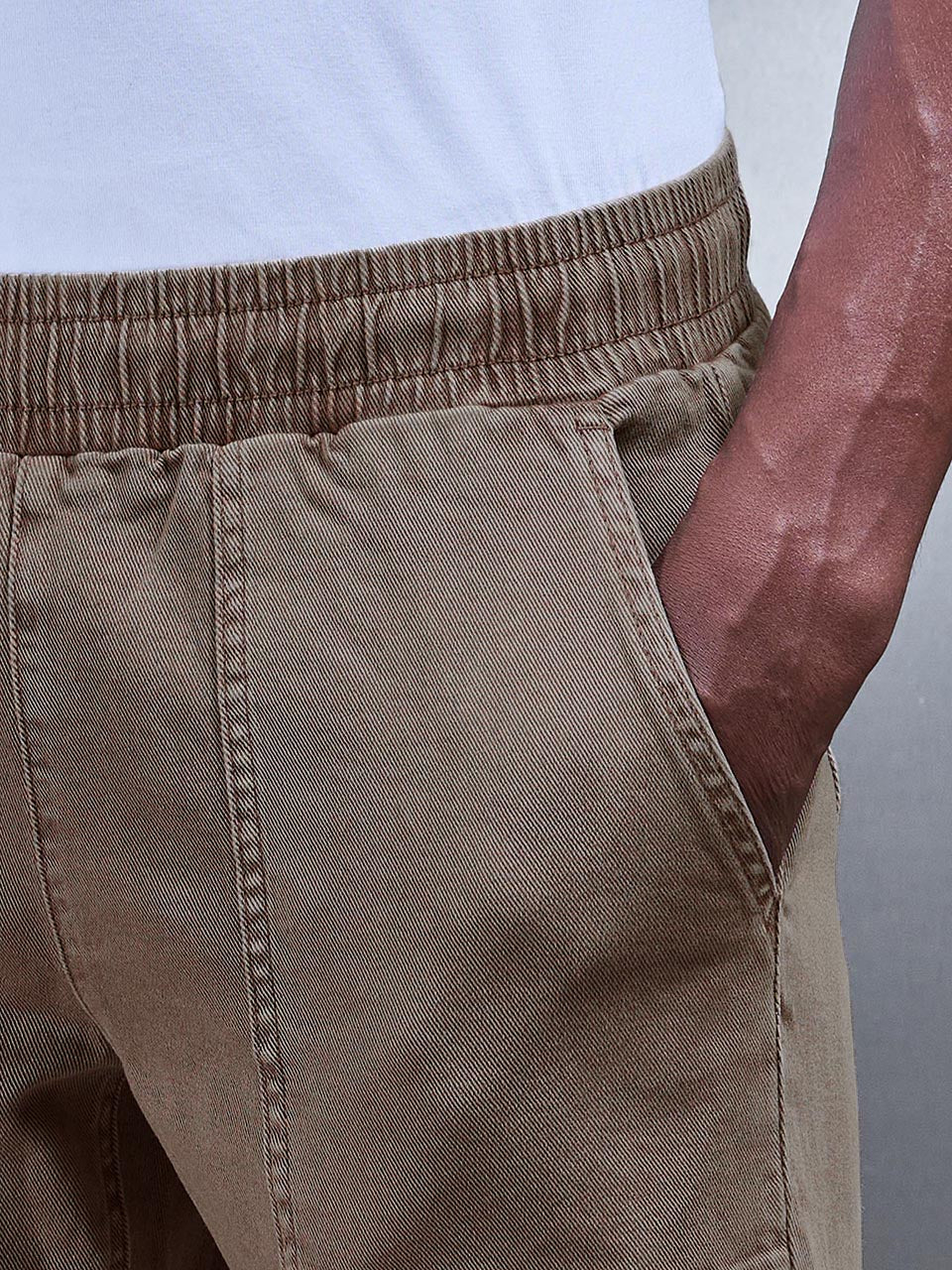Mens Carpenter Pant in Taupe