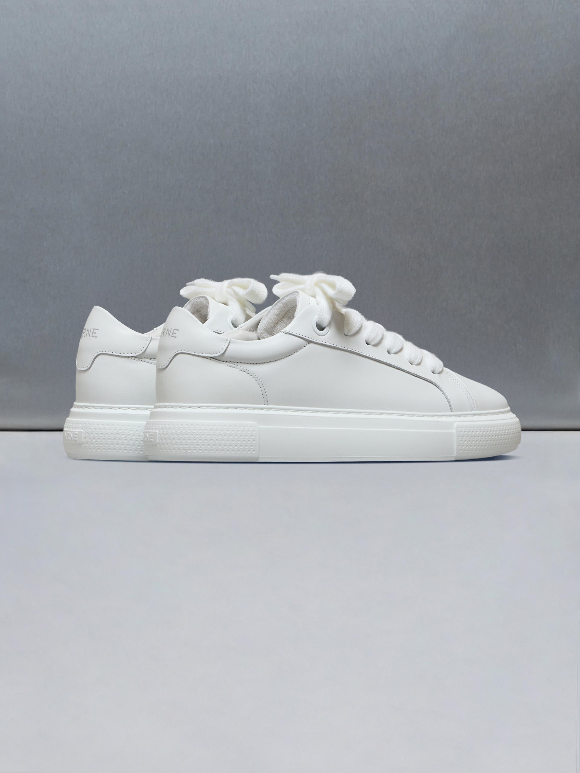 Mens Chunky Essential Trainer in Triple White