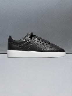 Mens Classic Court Trainer in Black