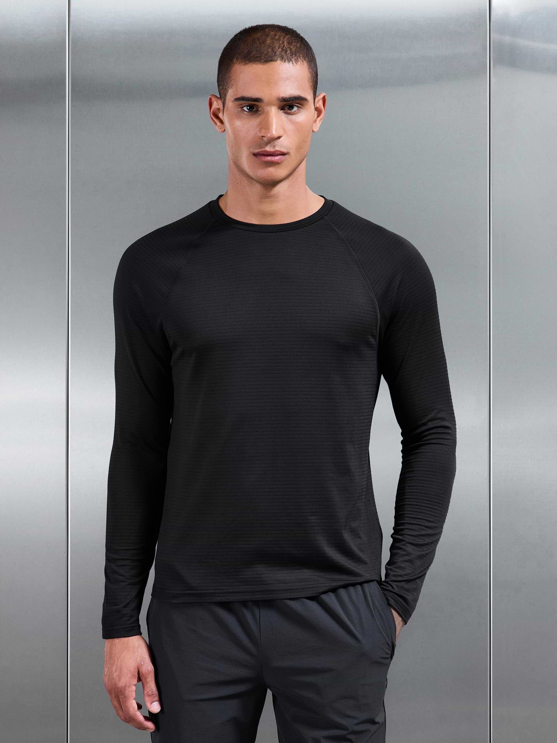Condition Long Sleeve T-Shirt in Black
