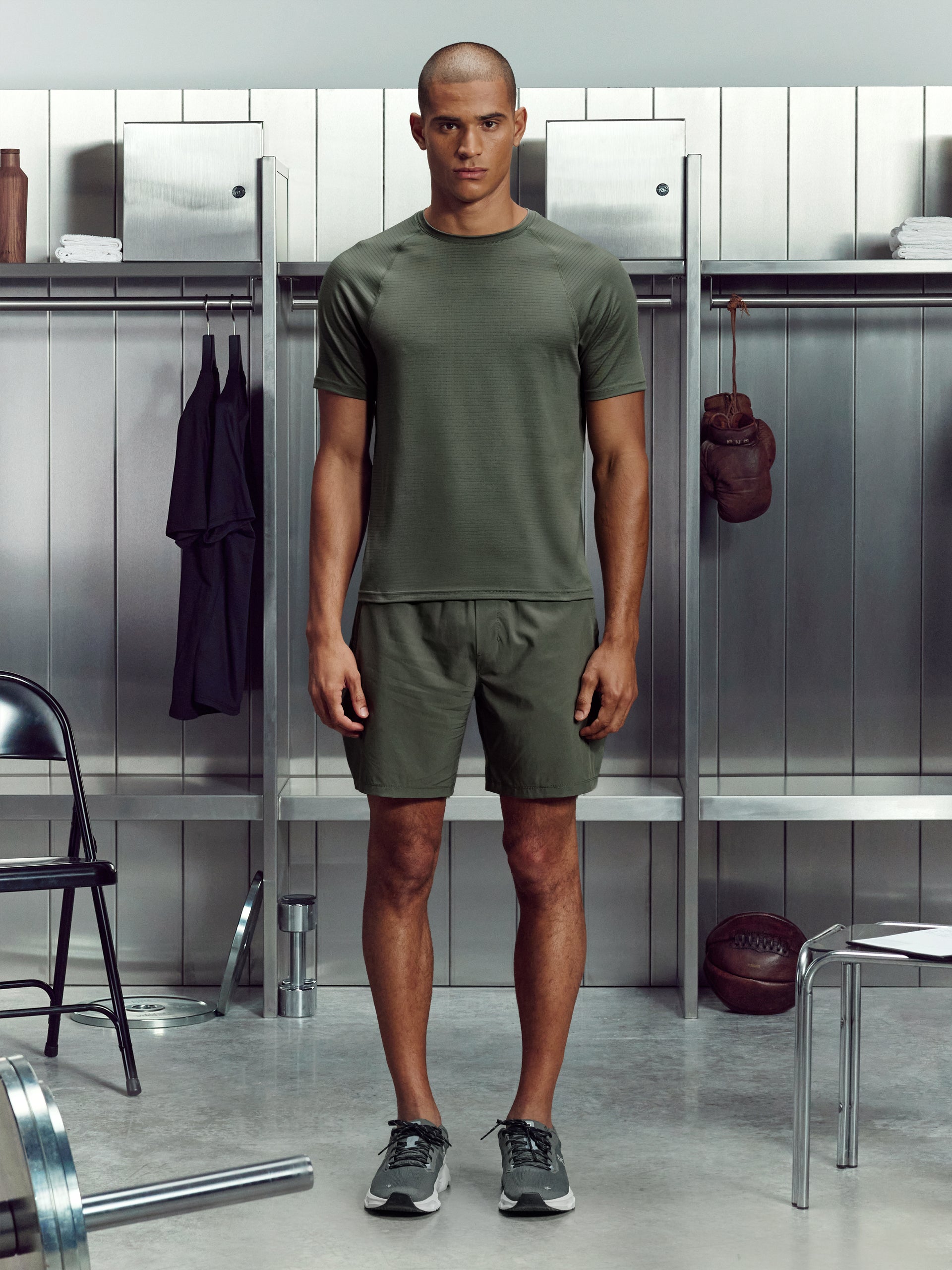Mens Condition Short in Olive