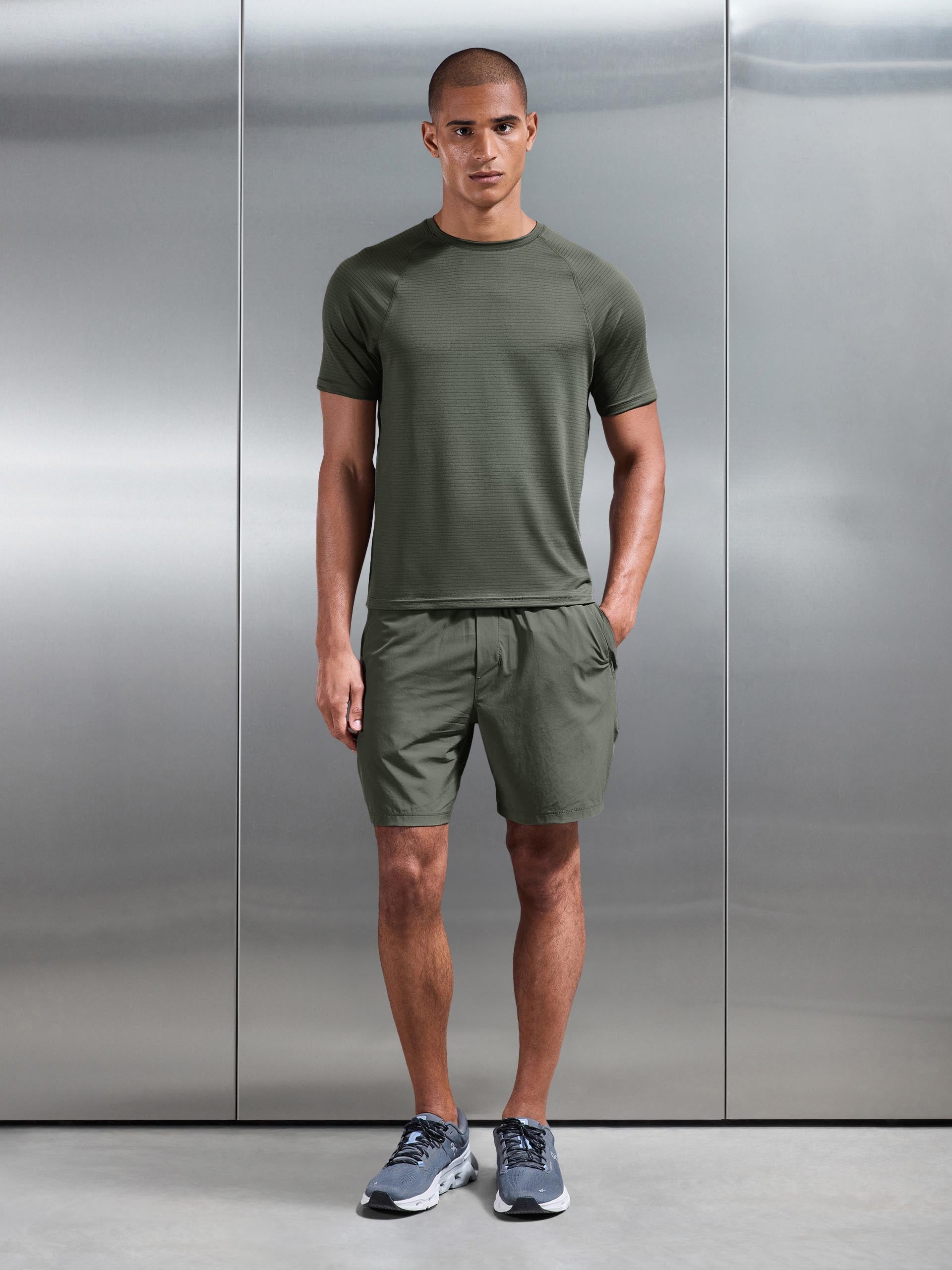 Mens Condition Short in Olive