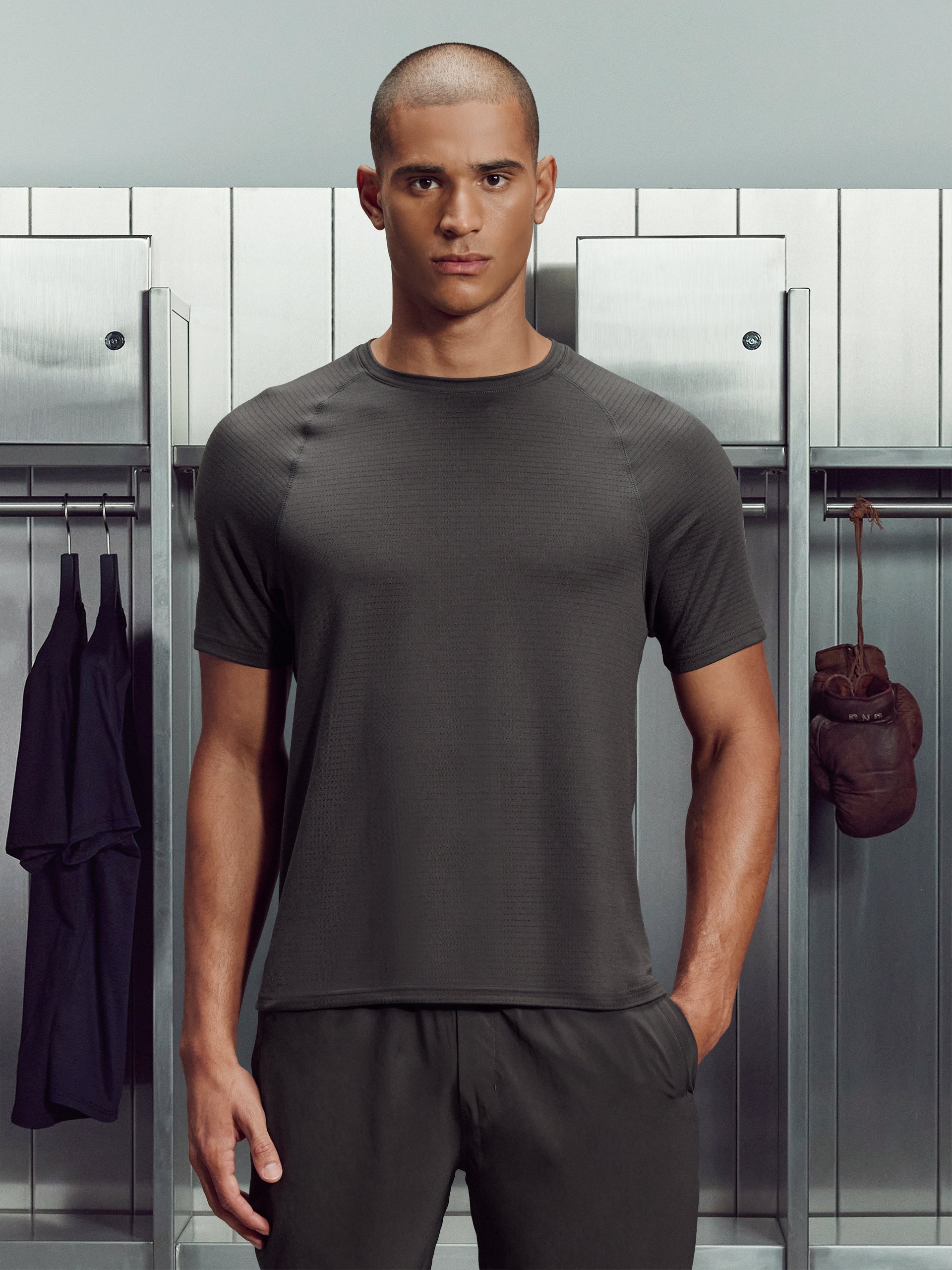 Mens Condition T-Shirt in Grey