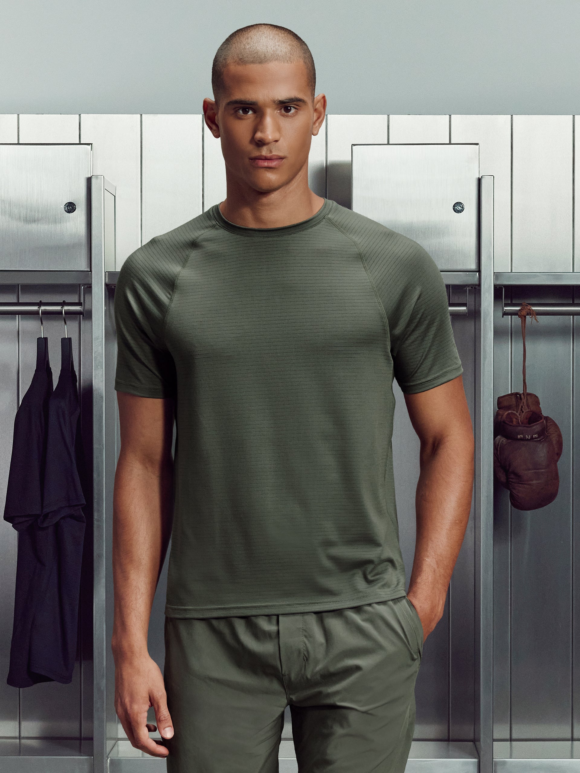 Condition T-Shirt in Olive