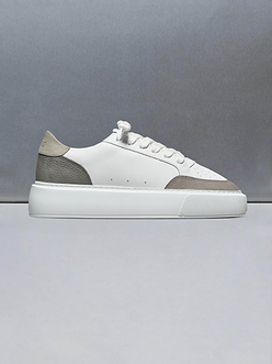 Mens Court Trainer 2.0 in White Autumn