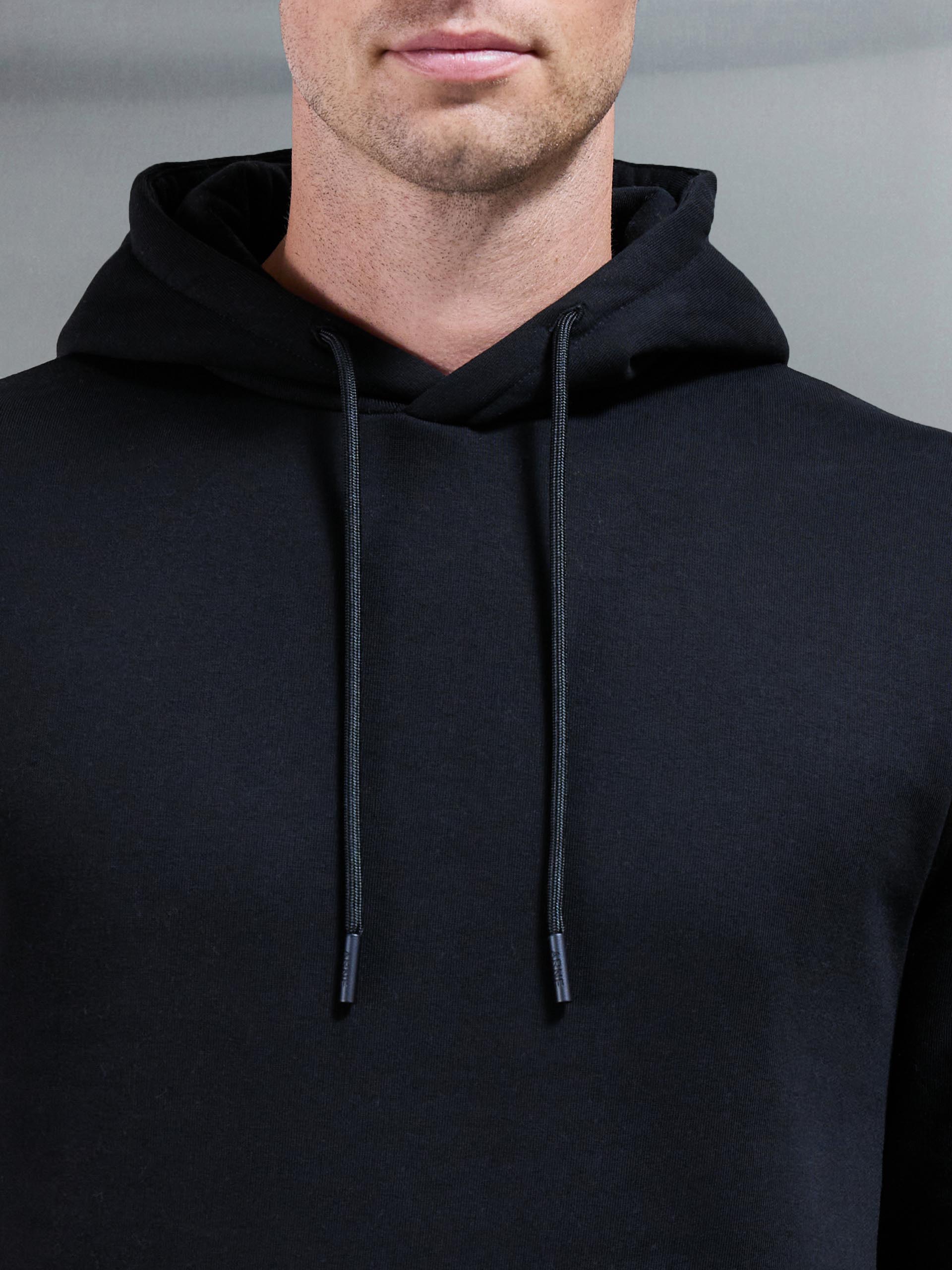Mens Essential Hoodie in Black