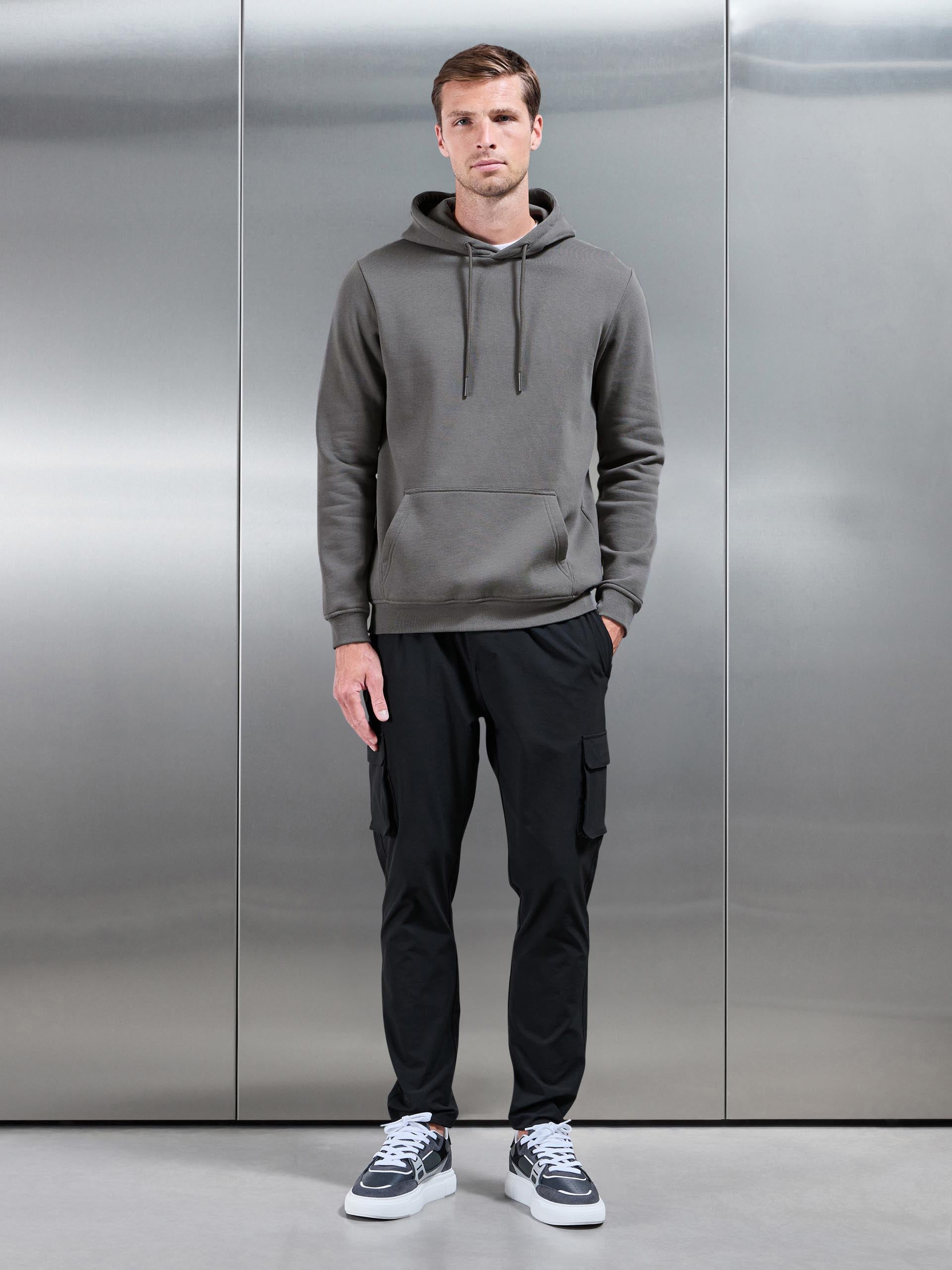 Mens Essential Hoodie in Grey