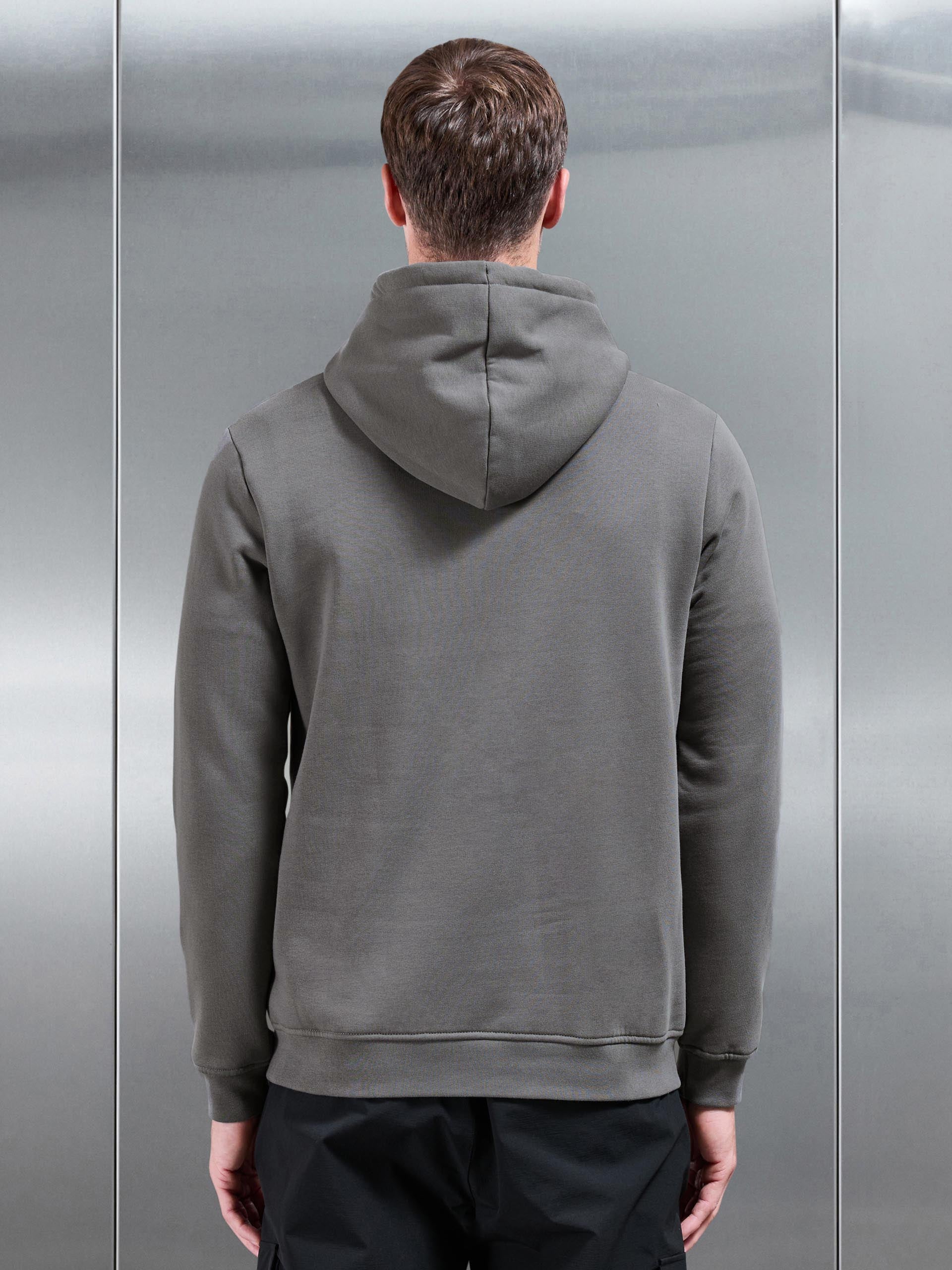 Mens Essential Hoodie in Grey