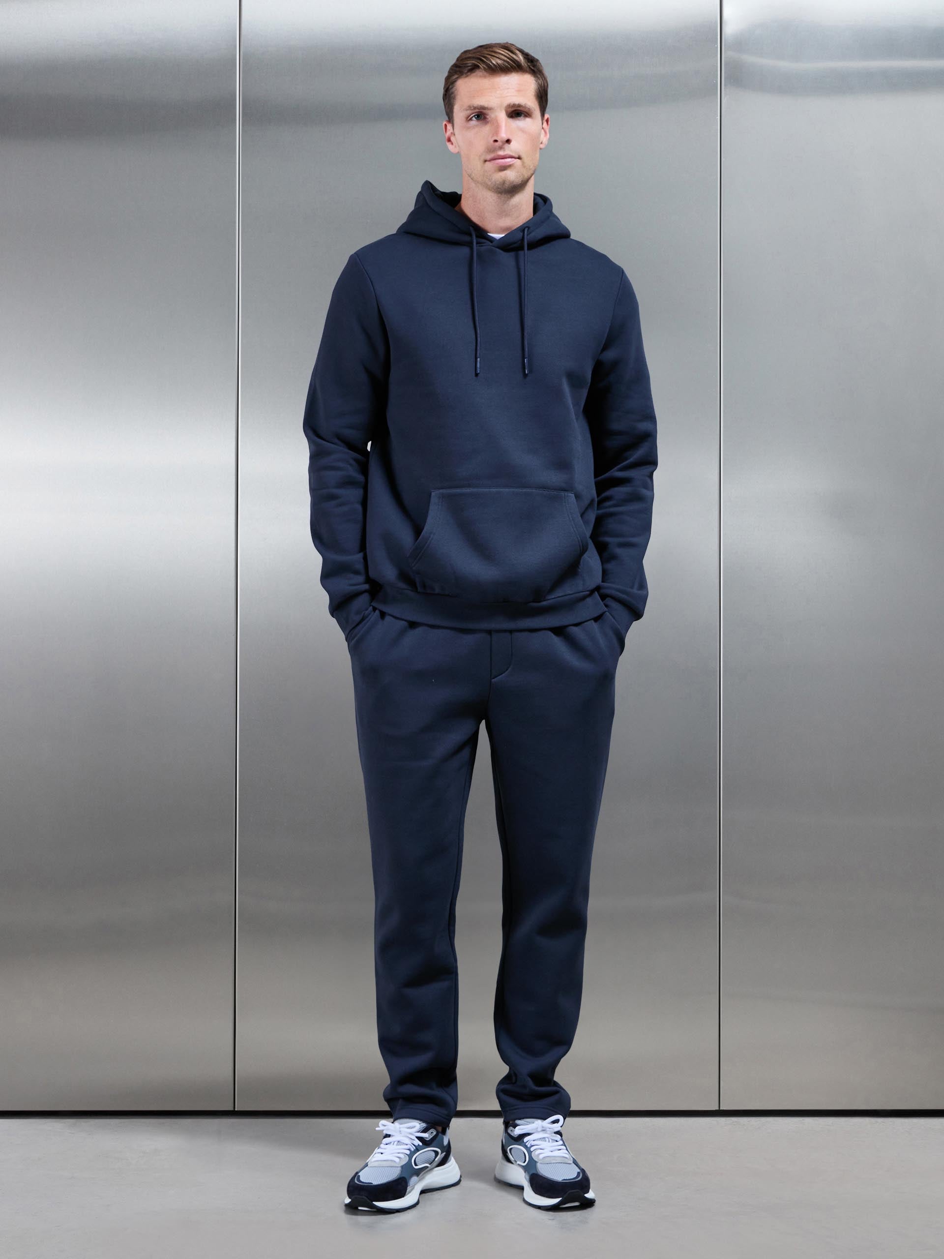 Mens Essential Hoodie in Navy