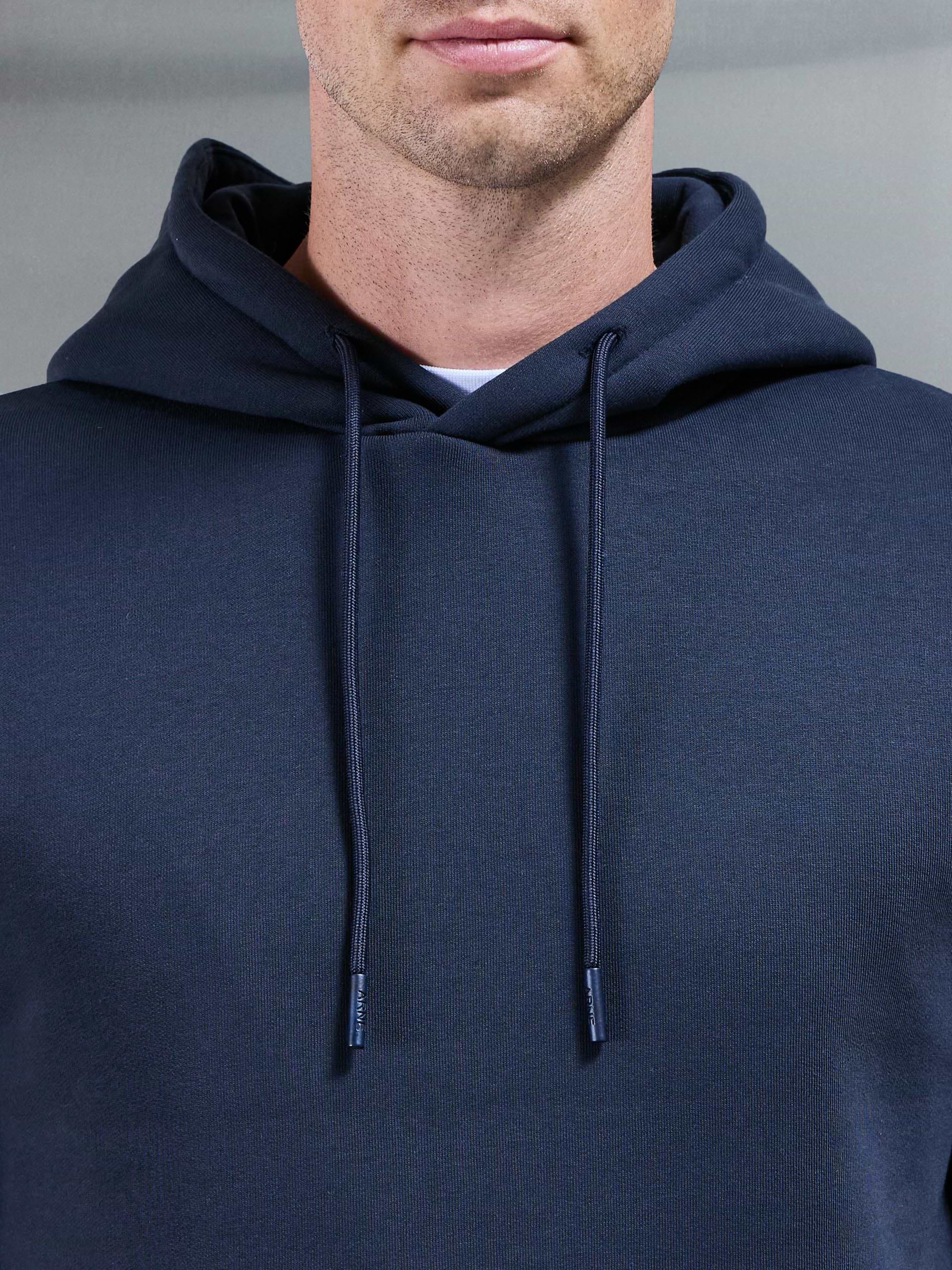 Essential Hoodie in Navy