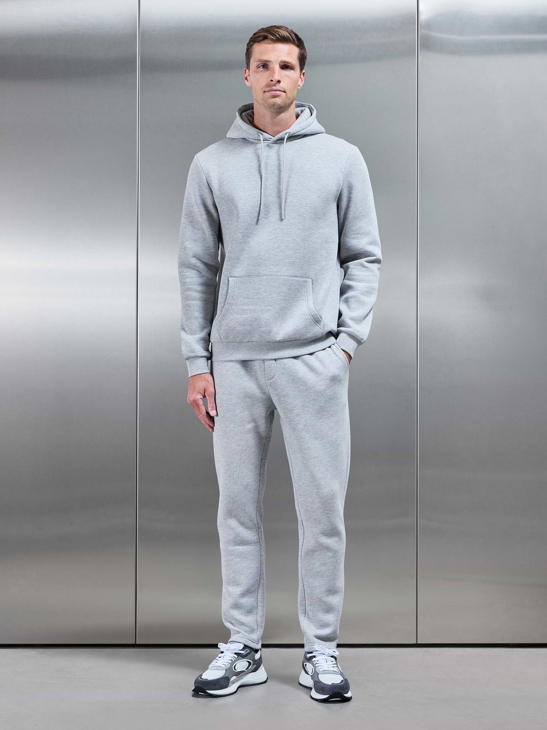 Mens Essential Jogger in Marl Grey
