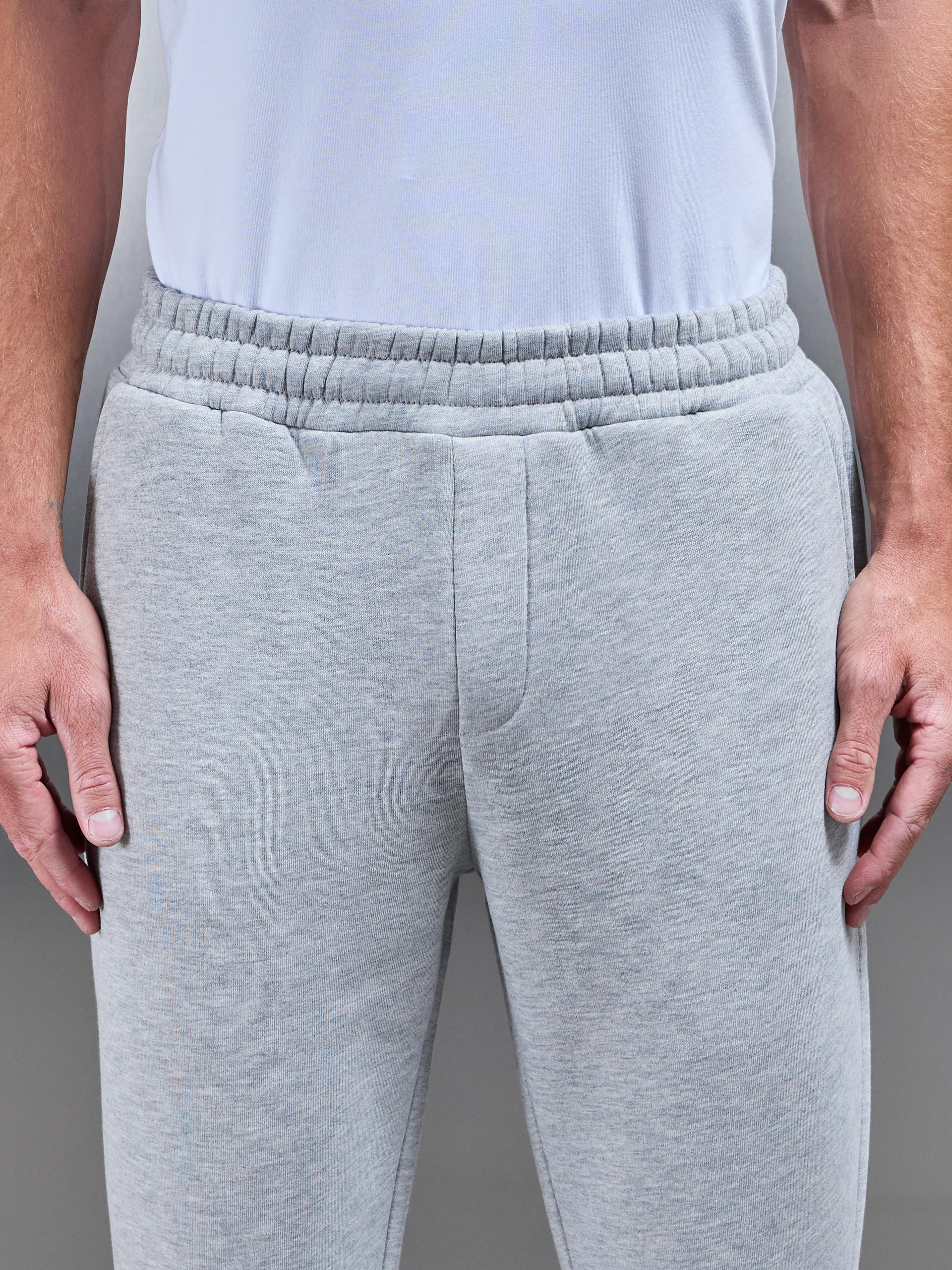 Mens Essential Jogger in Marl Grey