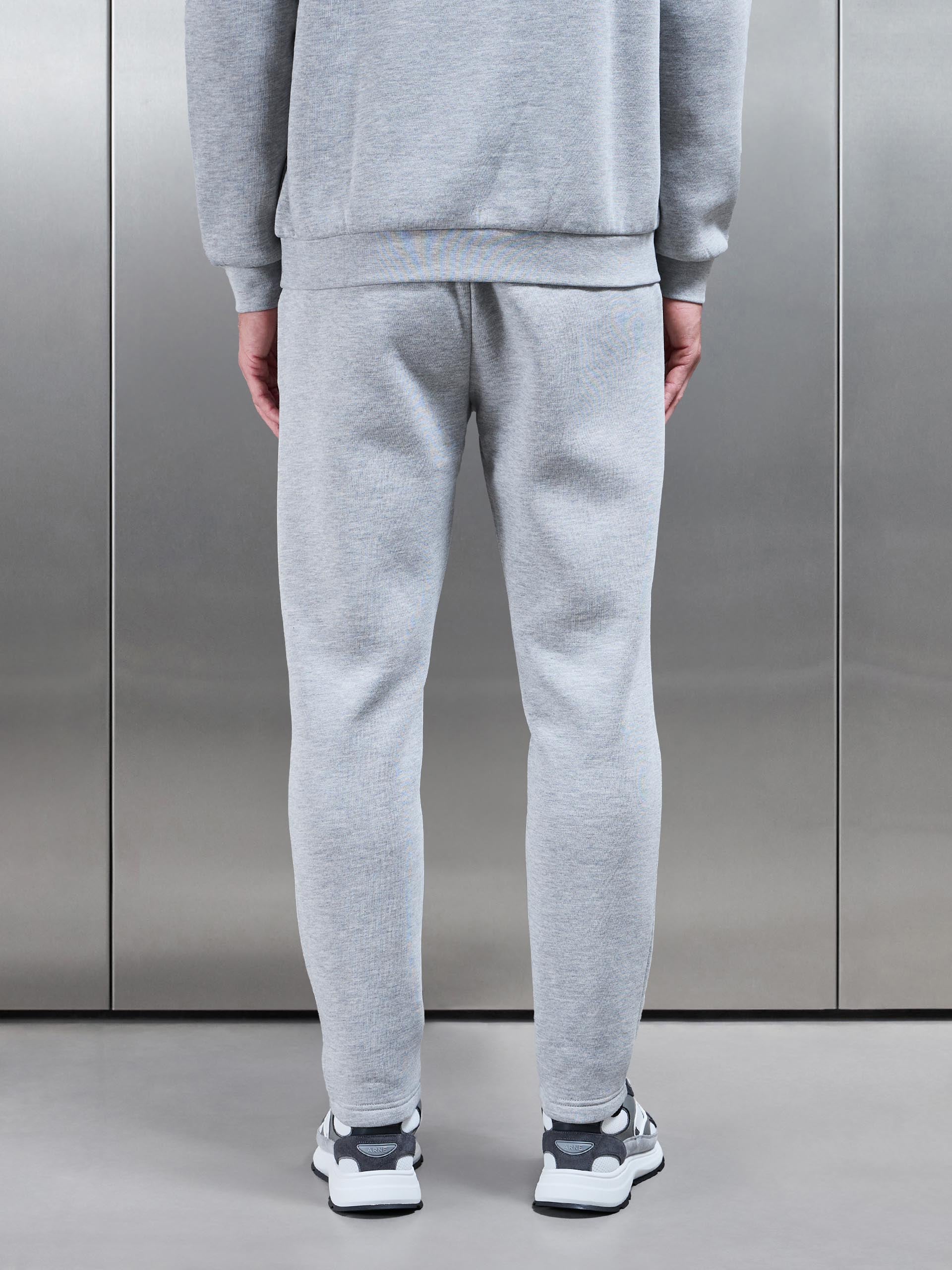 Mens Essential Jogger in Marl Grey