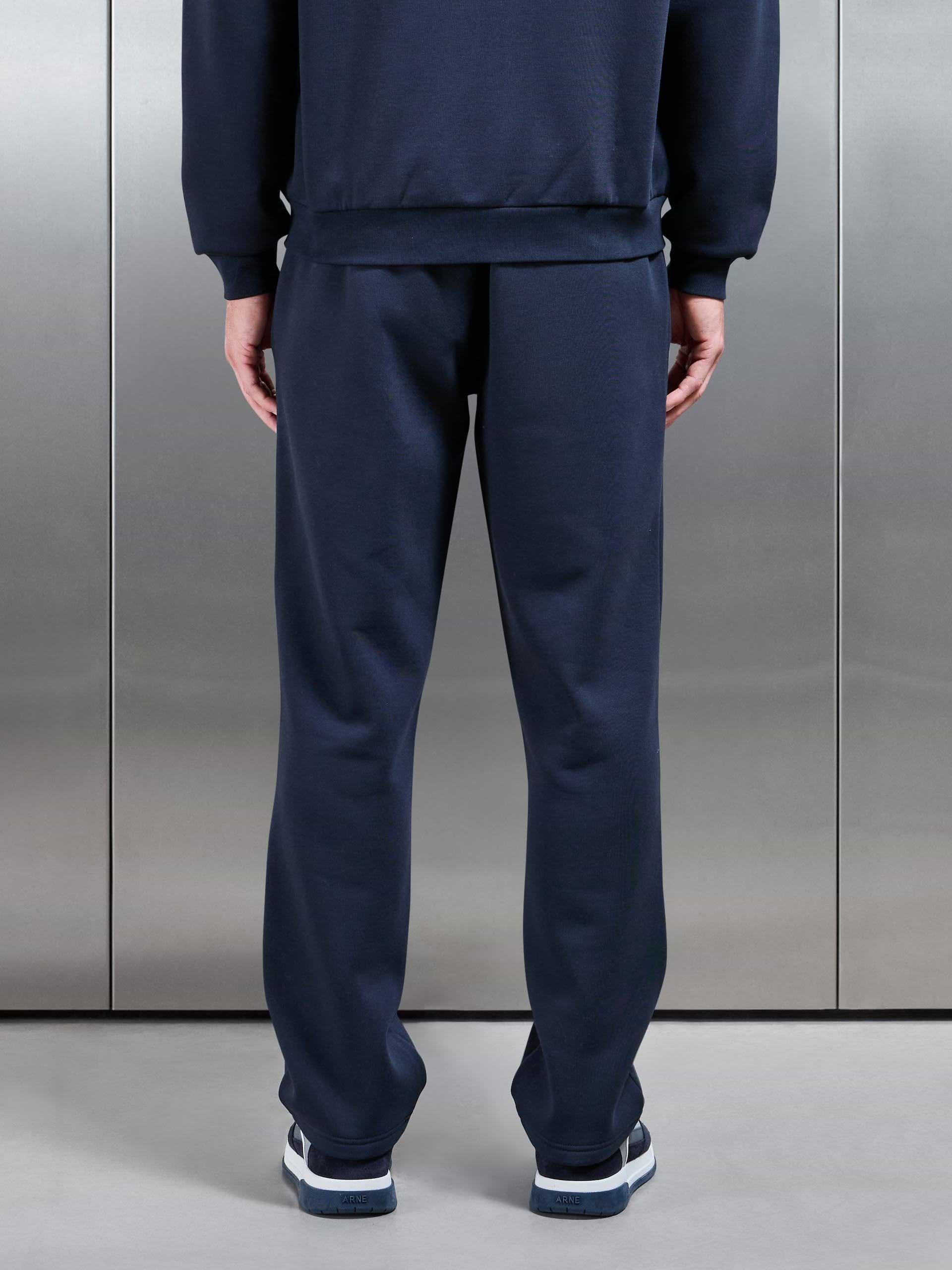 Essential Straight Leg Jogger in Navy