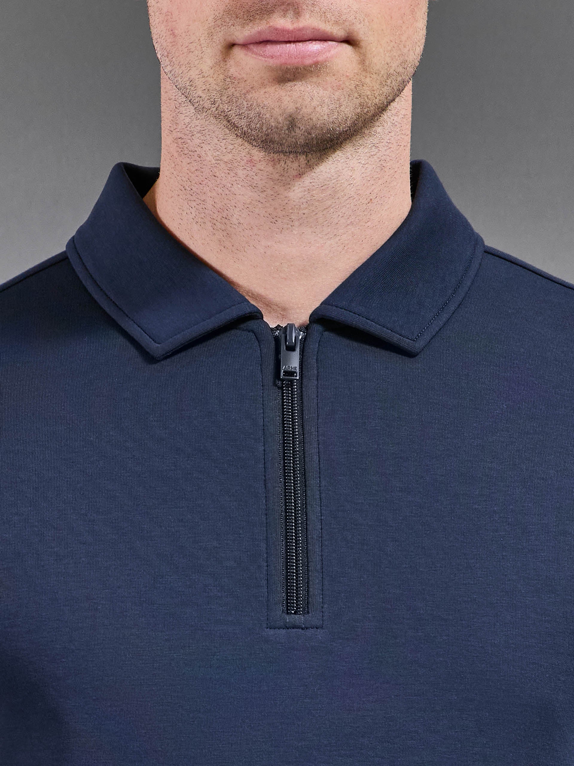 Mens Everyday Luxe Polo Shirt in Navy