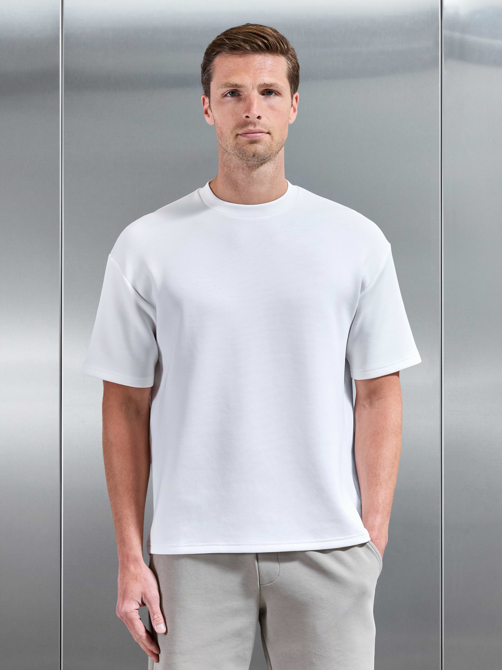 Everyday Luxe Relaxed T-Shirt in White