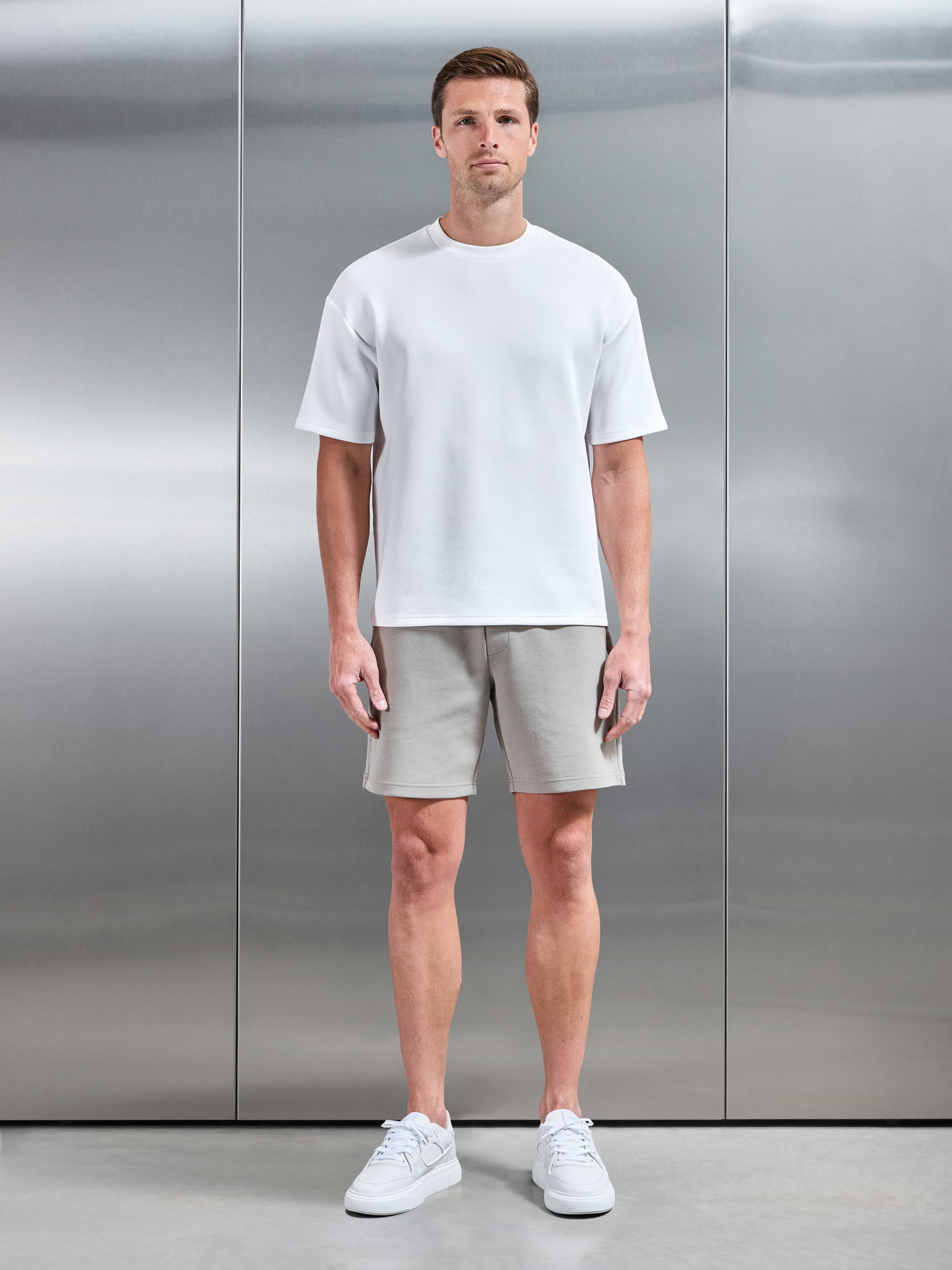 Mens Everyday Luxe Relaxed T-Shirt in White