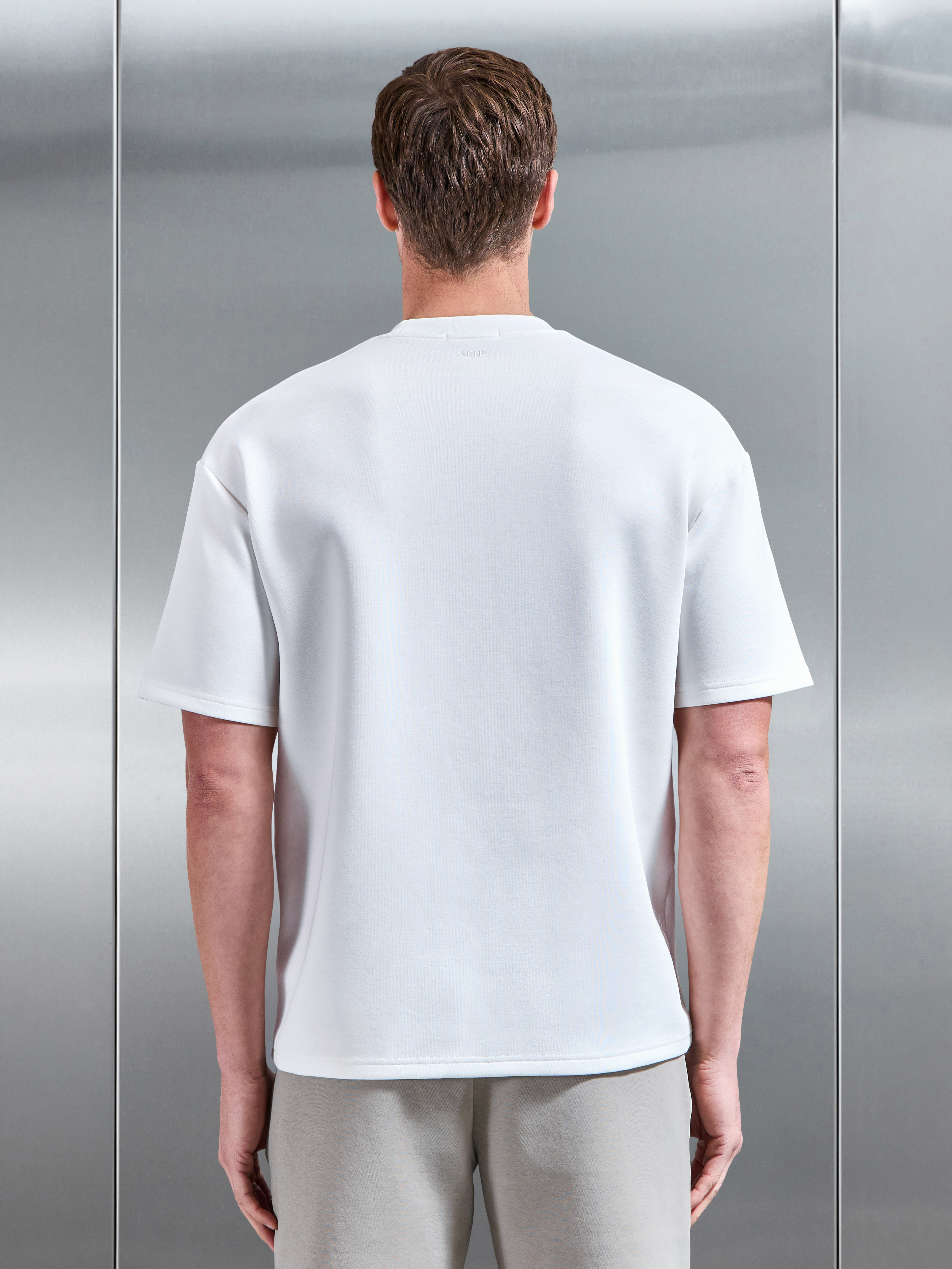 Mens Everyday Luxe Relaxed T-Shirt in White