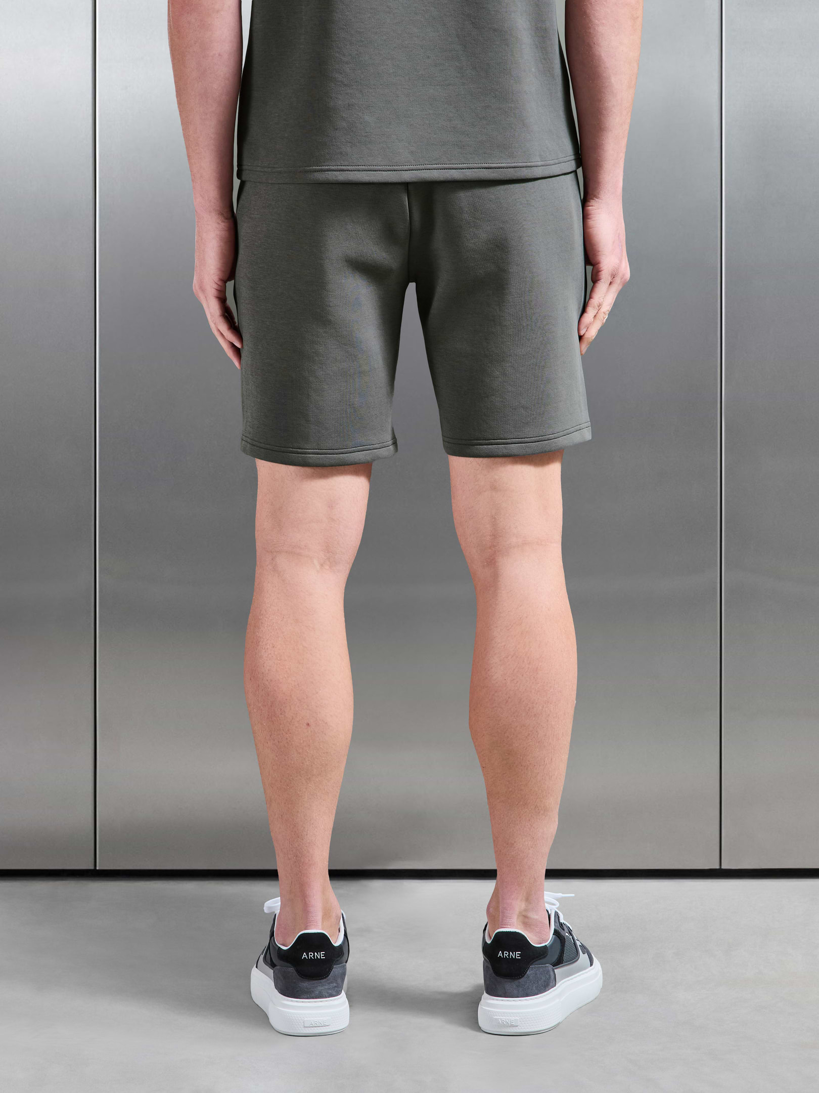 Everyday Luxe Short in Grey