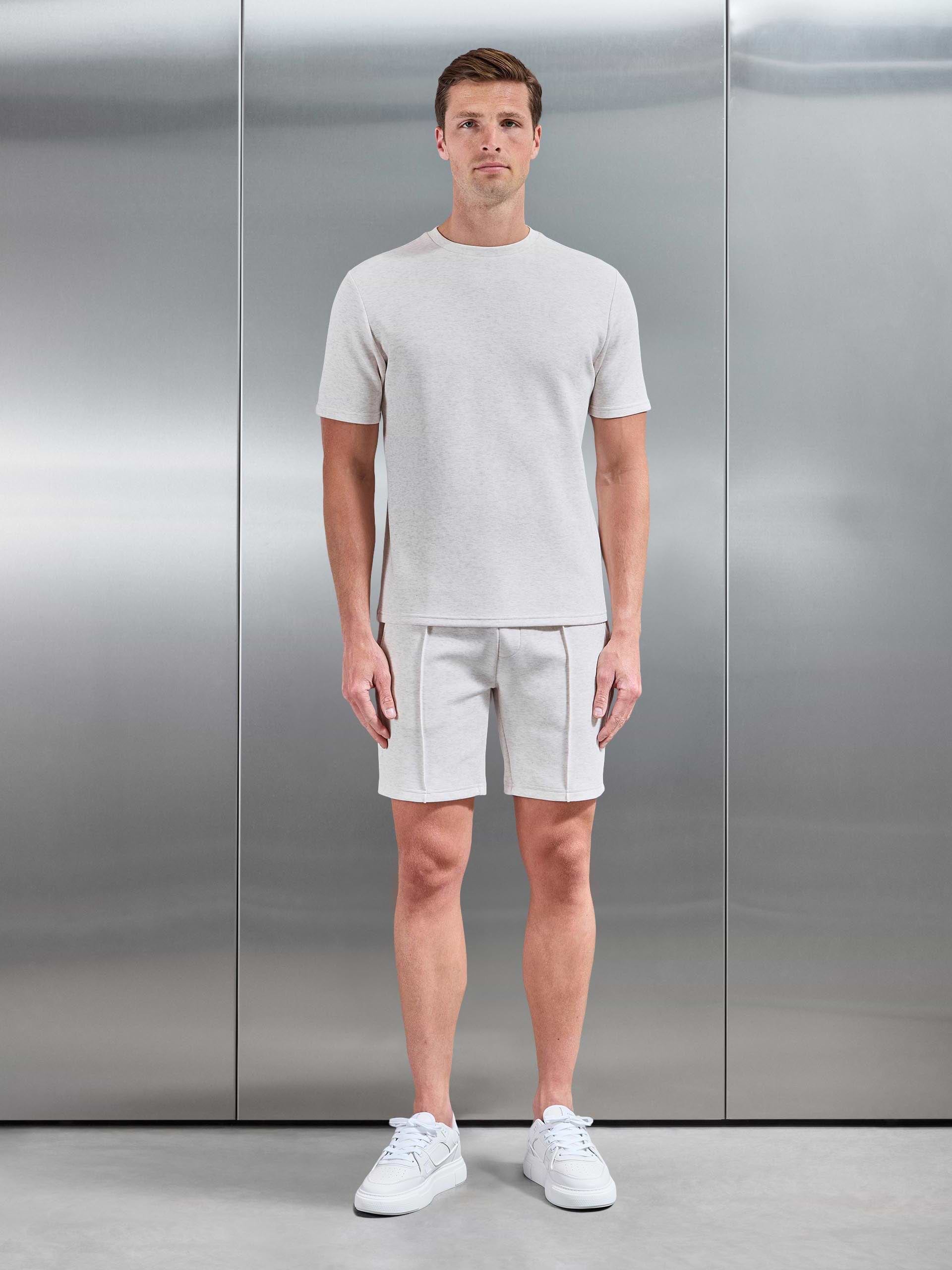 Mens Everyday Luxe Short in Oatmeal