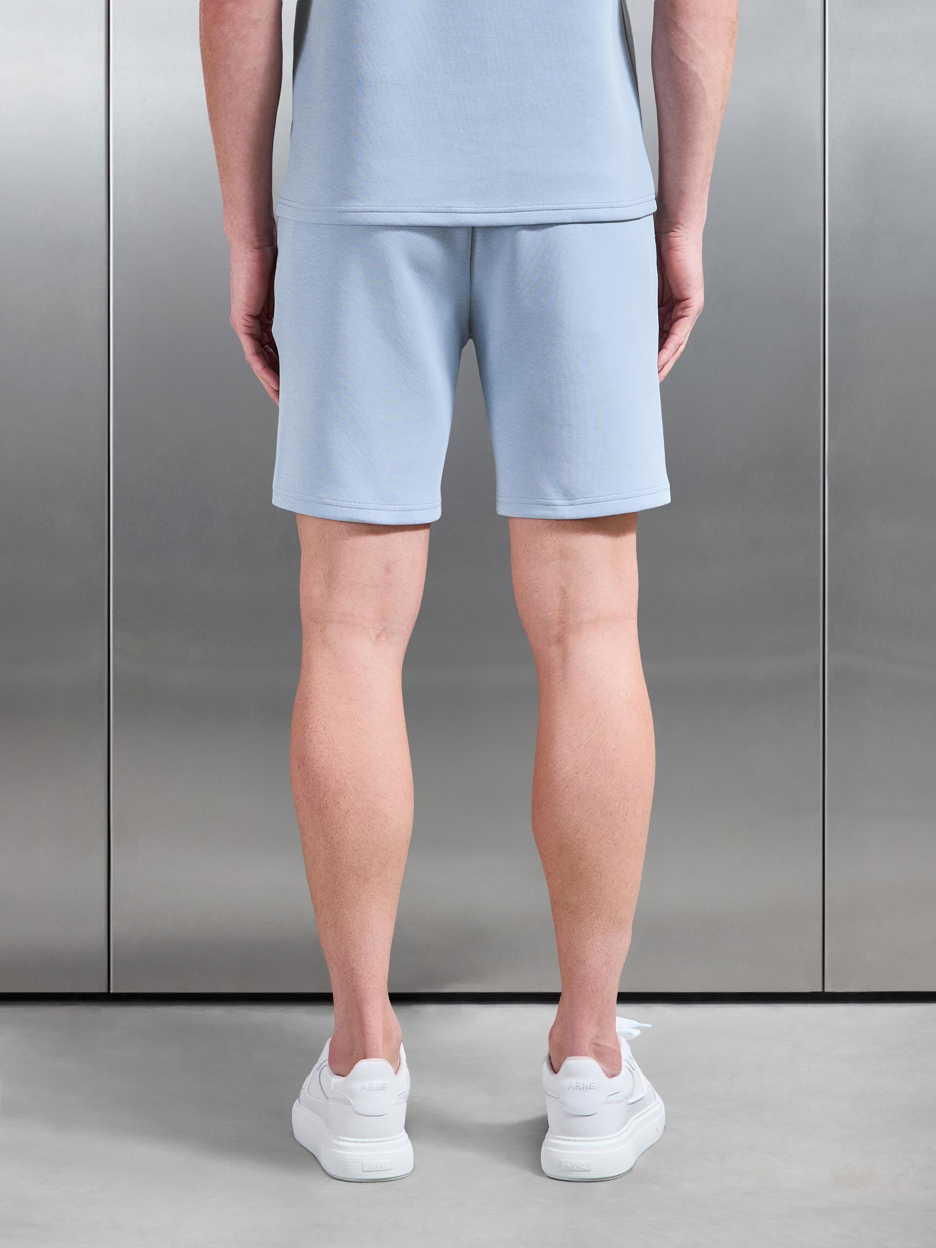 Mens Everyday Luxe Short in Soft Blue