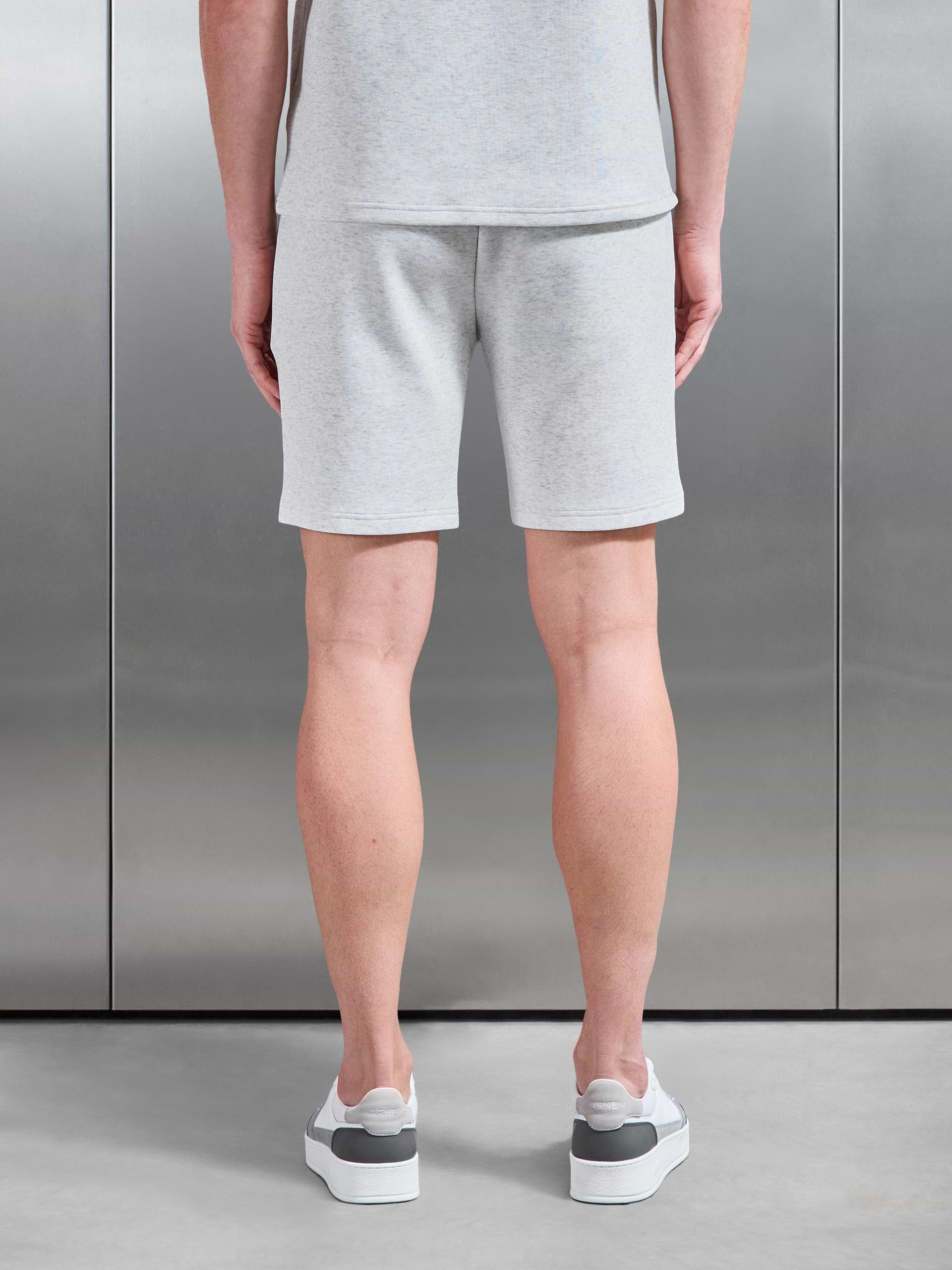 Everyday Luxe Short in White Marl