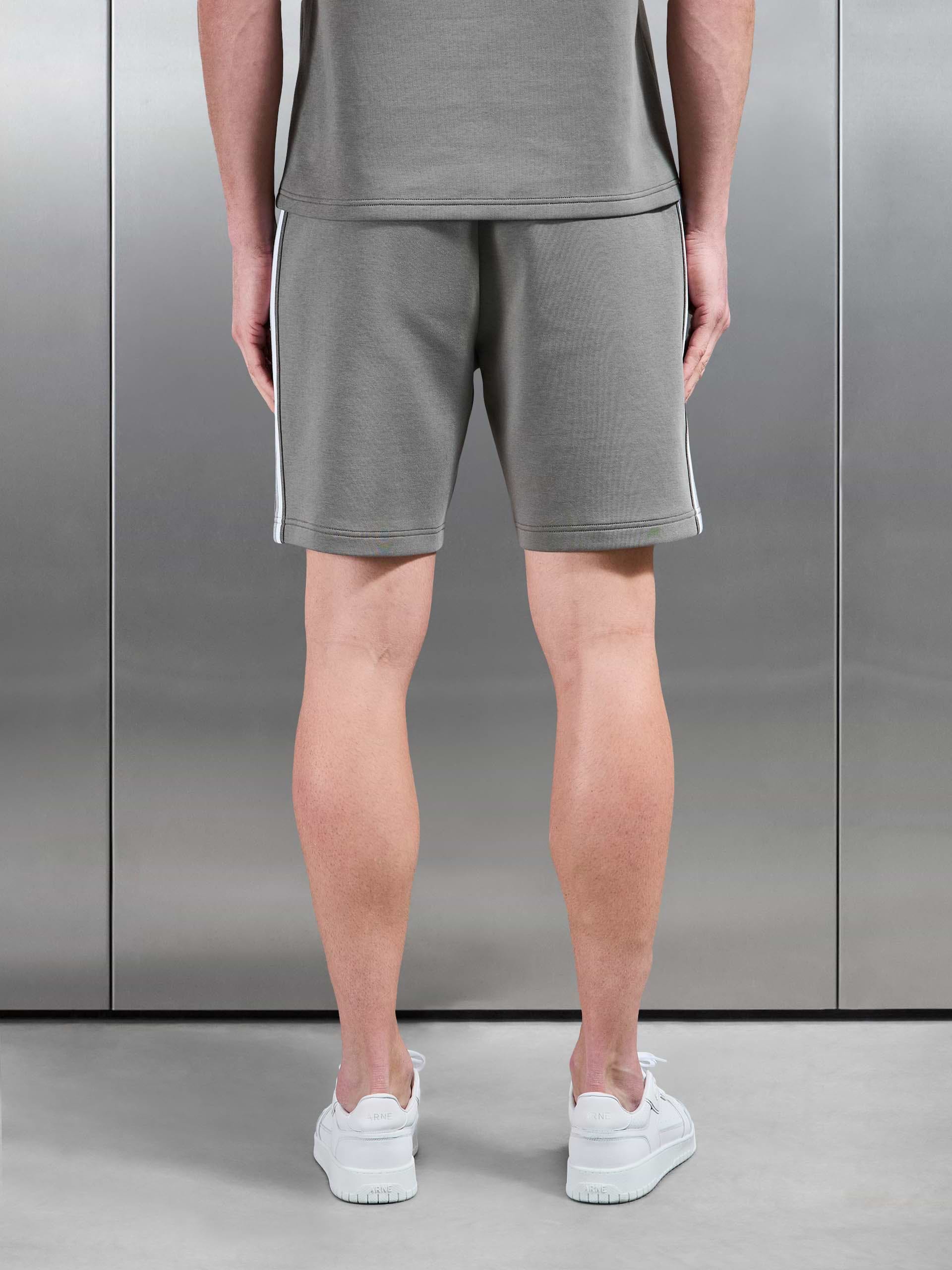 Everyday Luxe Stripe Short in Olive