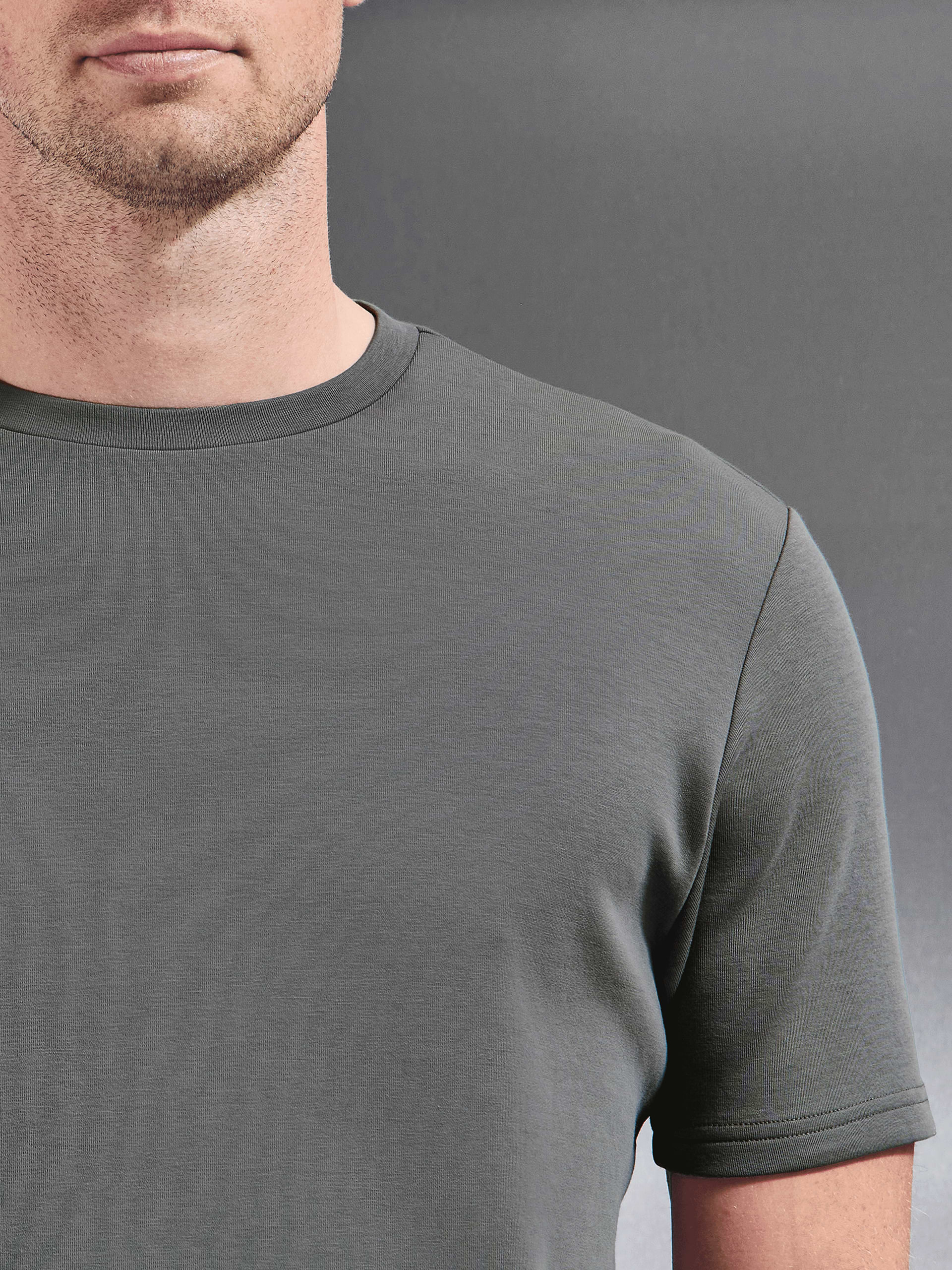 Everyday Luxe T-Shirt in Grey