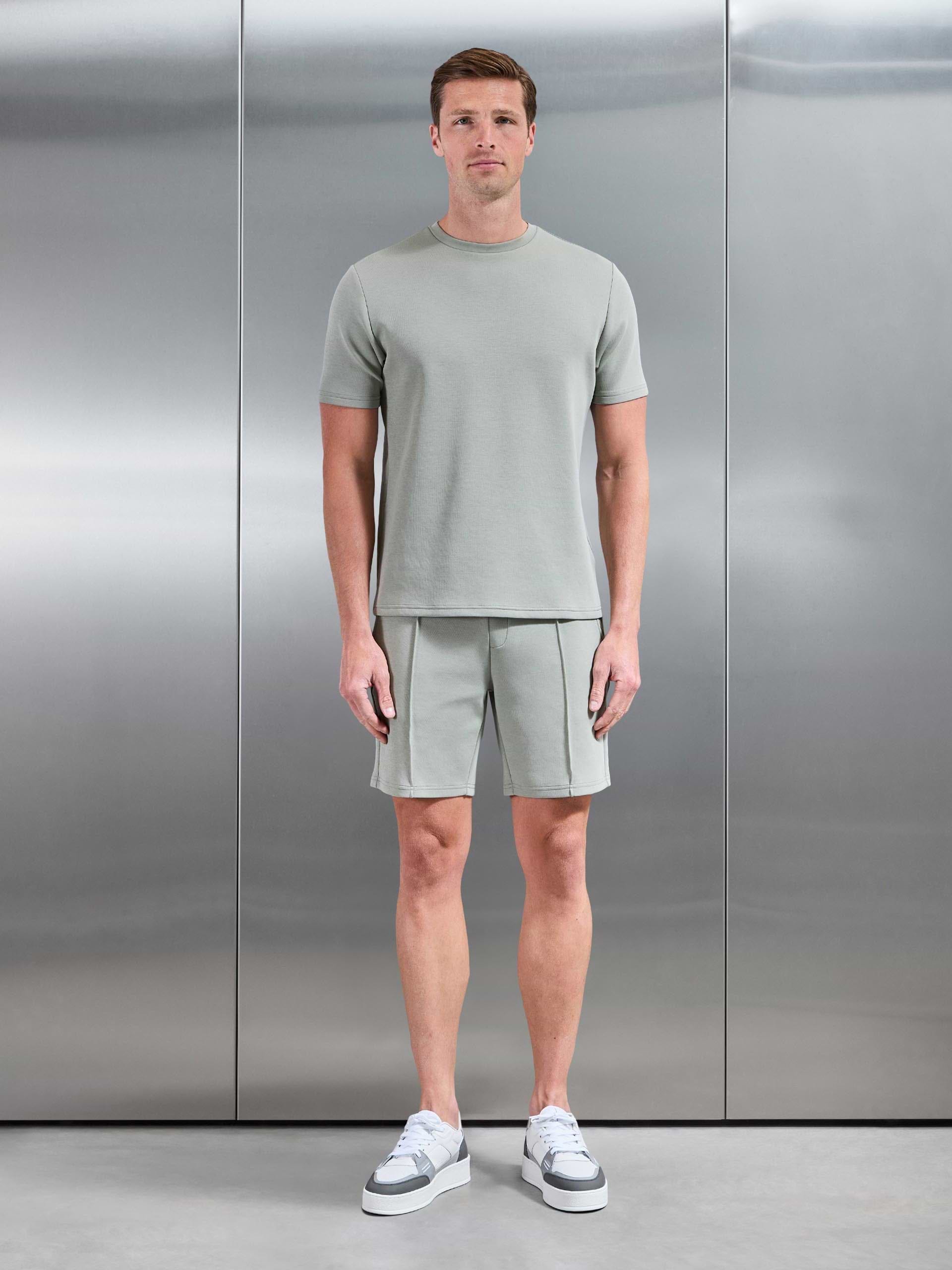 Mens Everyday Luxe T-Shirt in Light Sage