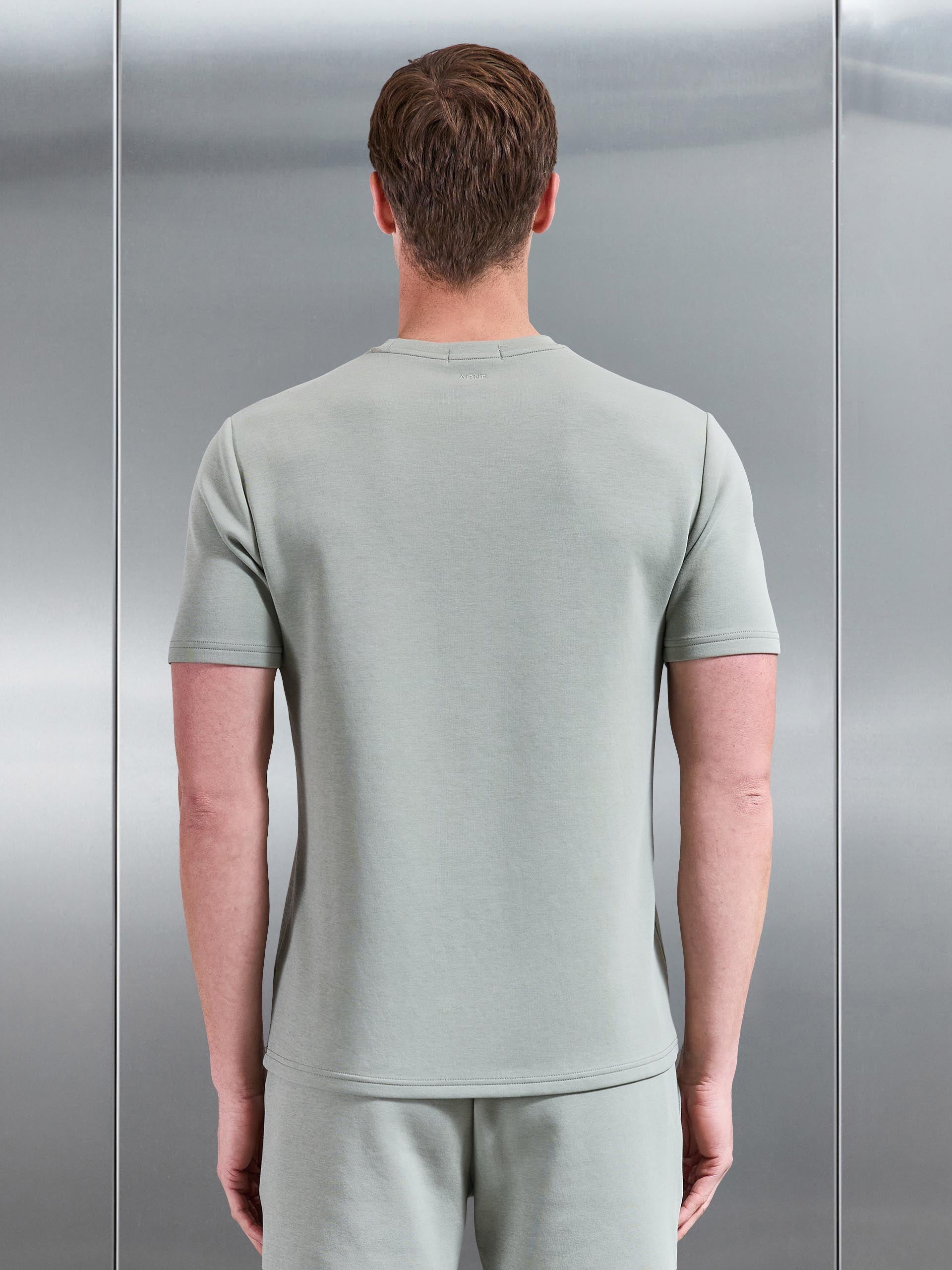 Mens Everyday Luxe T-Shirt in Light Sage