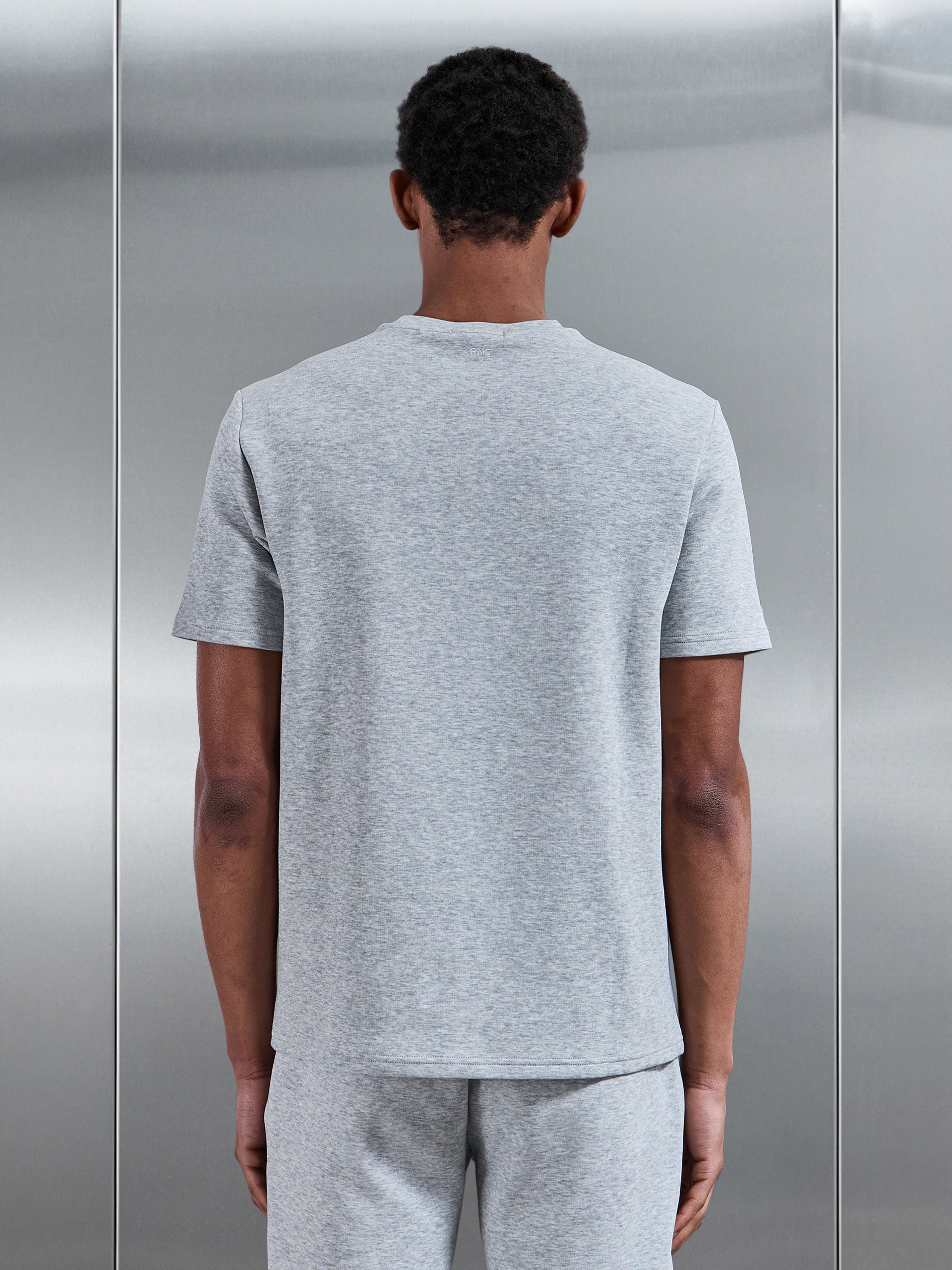 Mens Everyday Luxe T-Shirt in Marl Grey