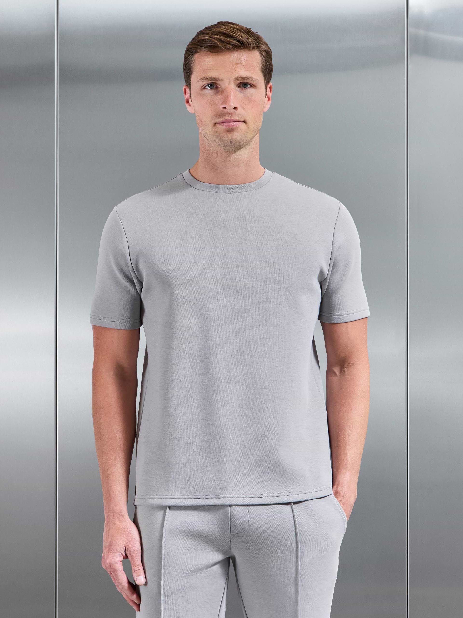 Everyday Luxe T-Shirt in Mid Grey