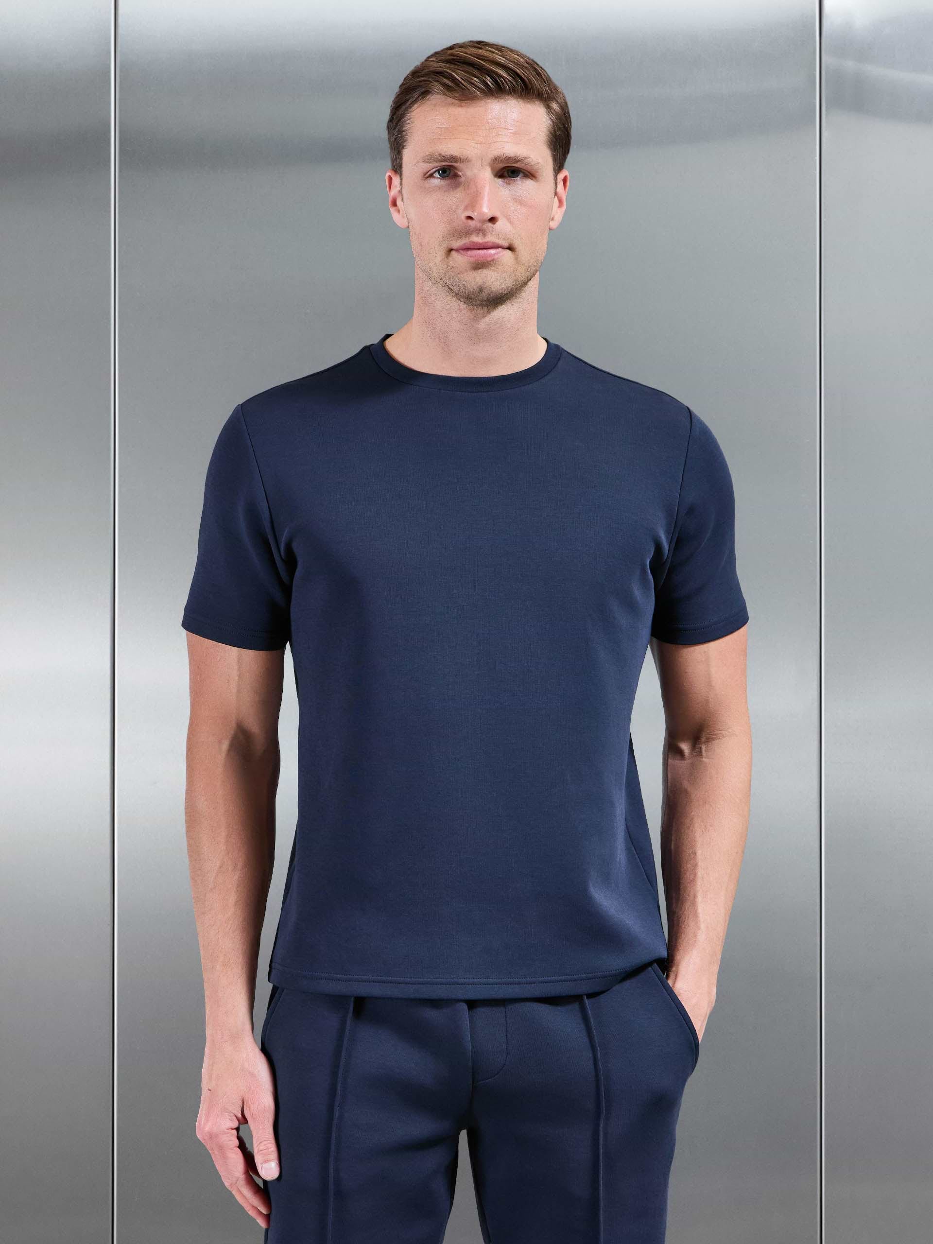 Everyday Luxe T-Shirt in Navy