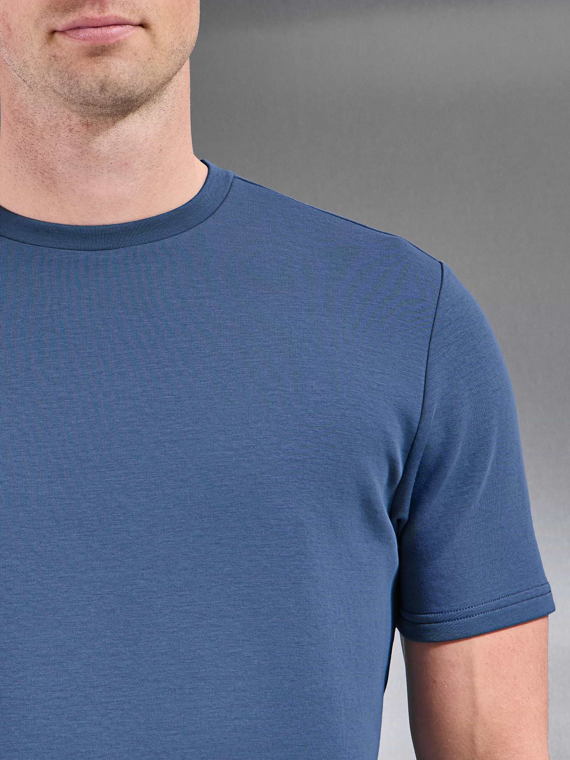 Everyday Luxe T-Shirt in Steel Blue