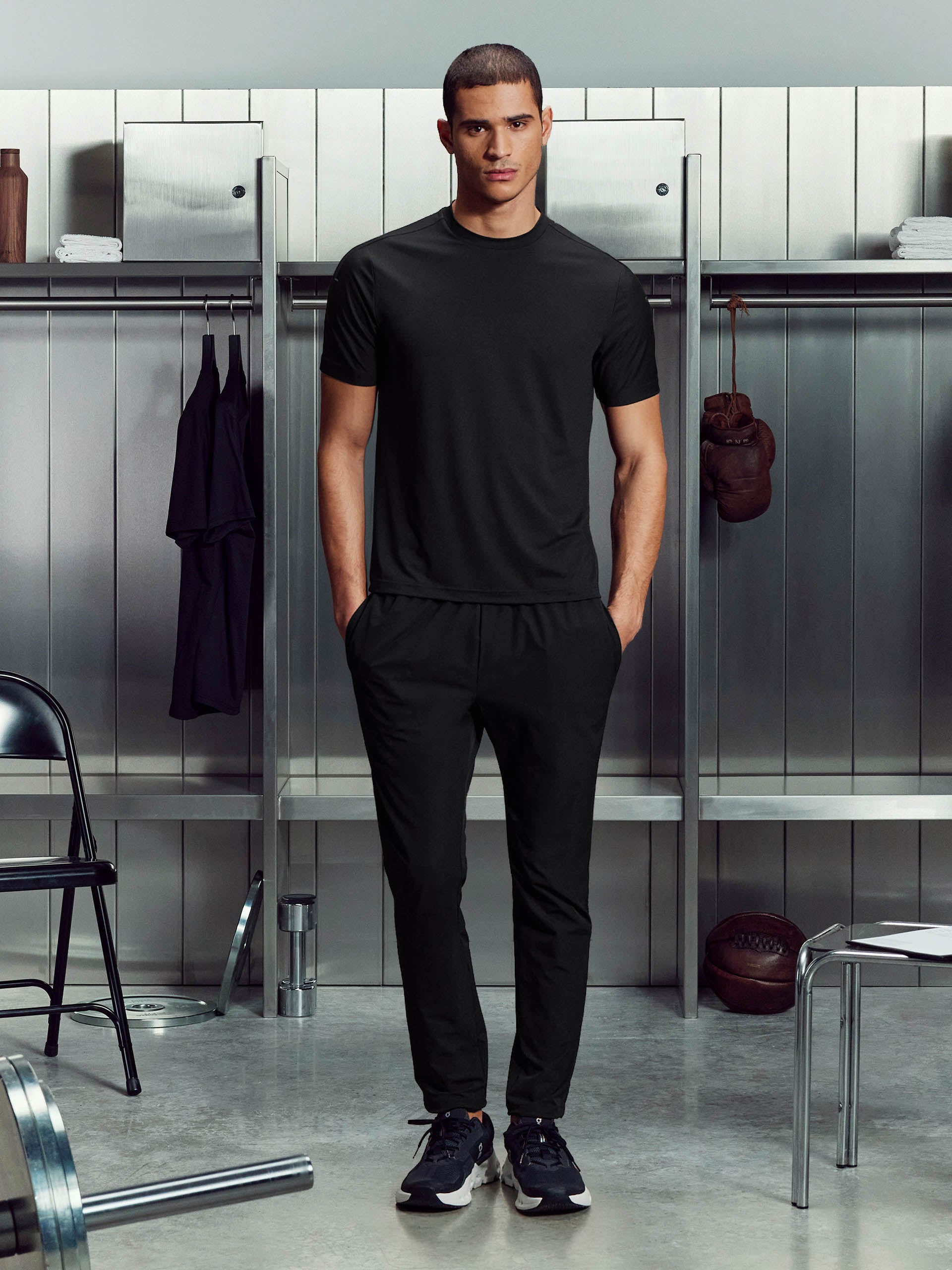 Mens Everyday Technical T-Shirt in Black
