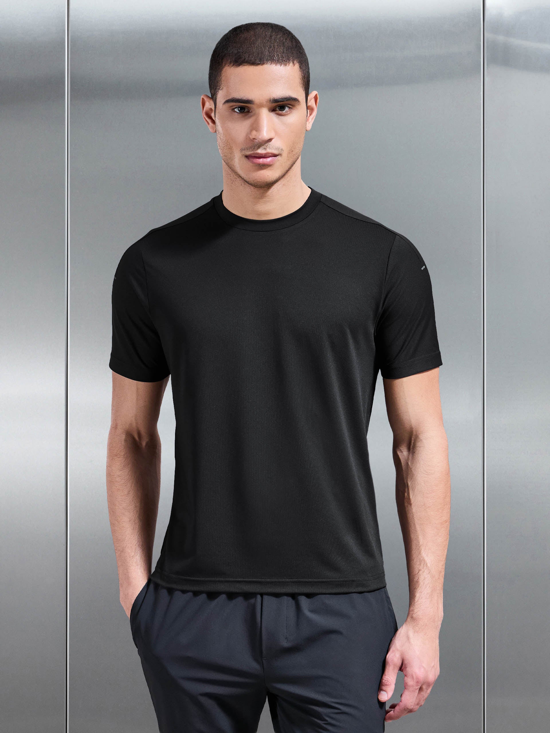 Mens Everyday Technical T-Shirt in Black
