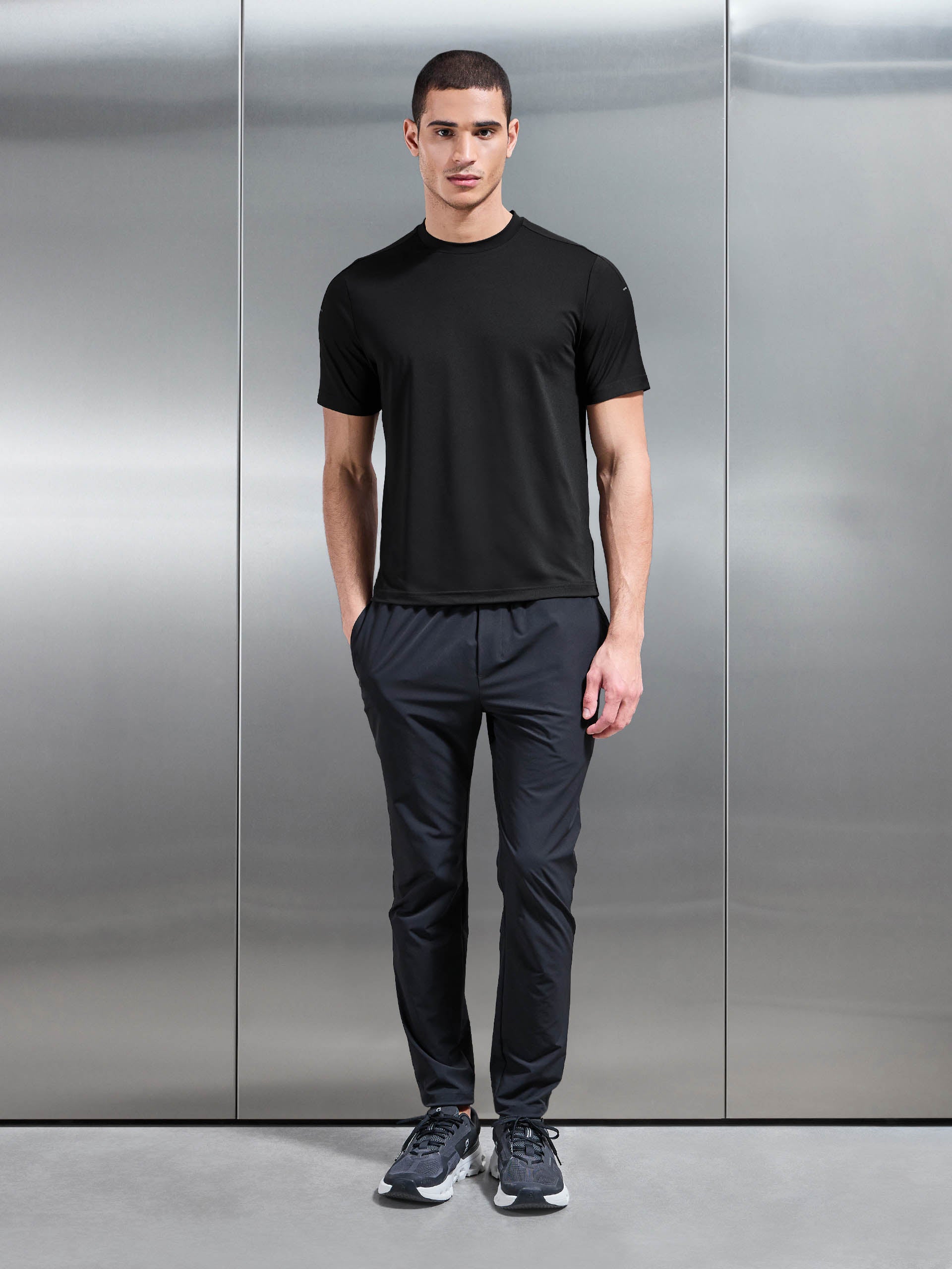 Mens Everyday Technical T-Shirt in Black