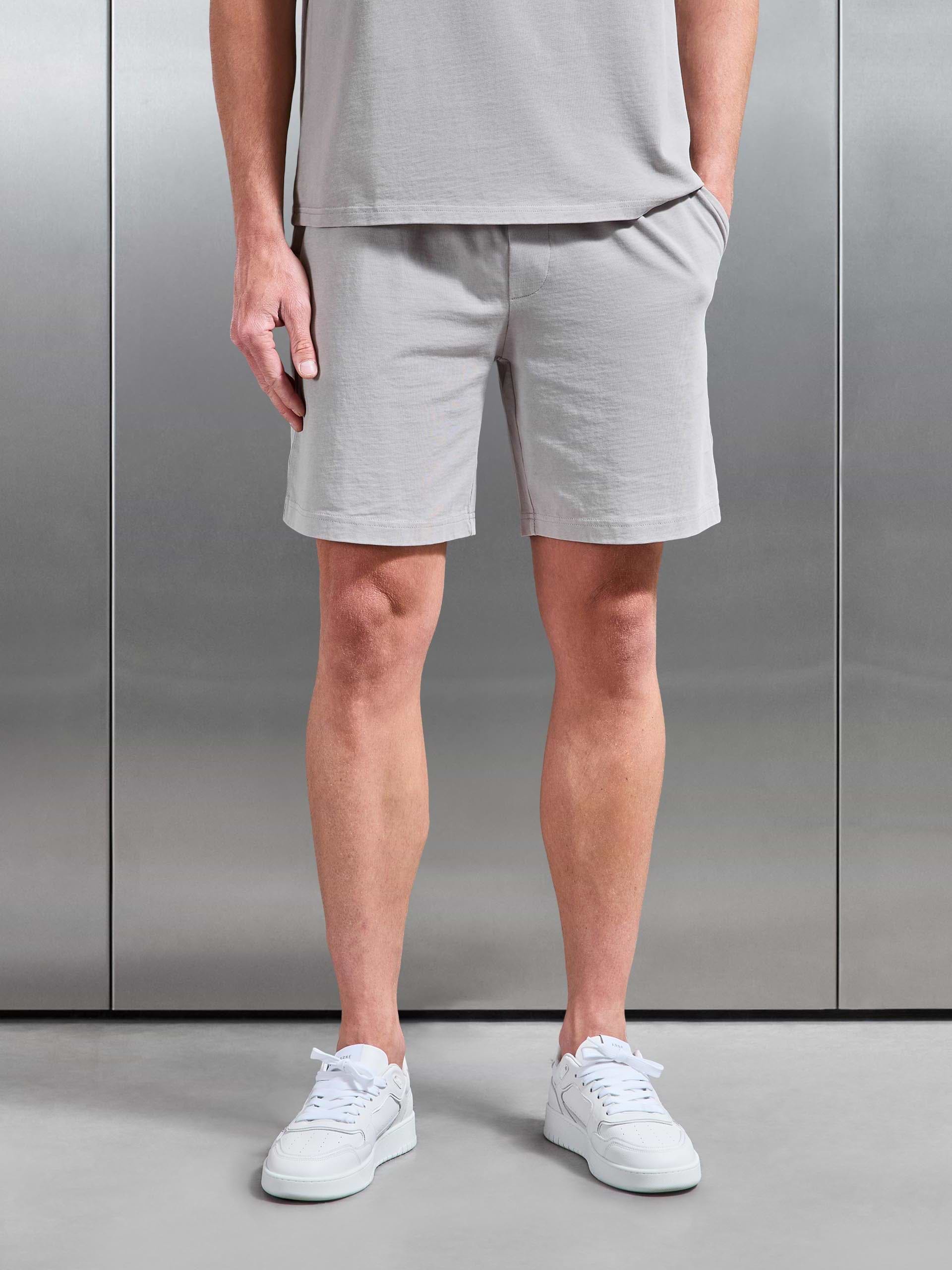Garment Dye Relaxed Short in Stone