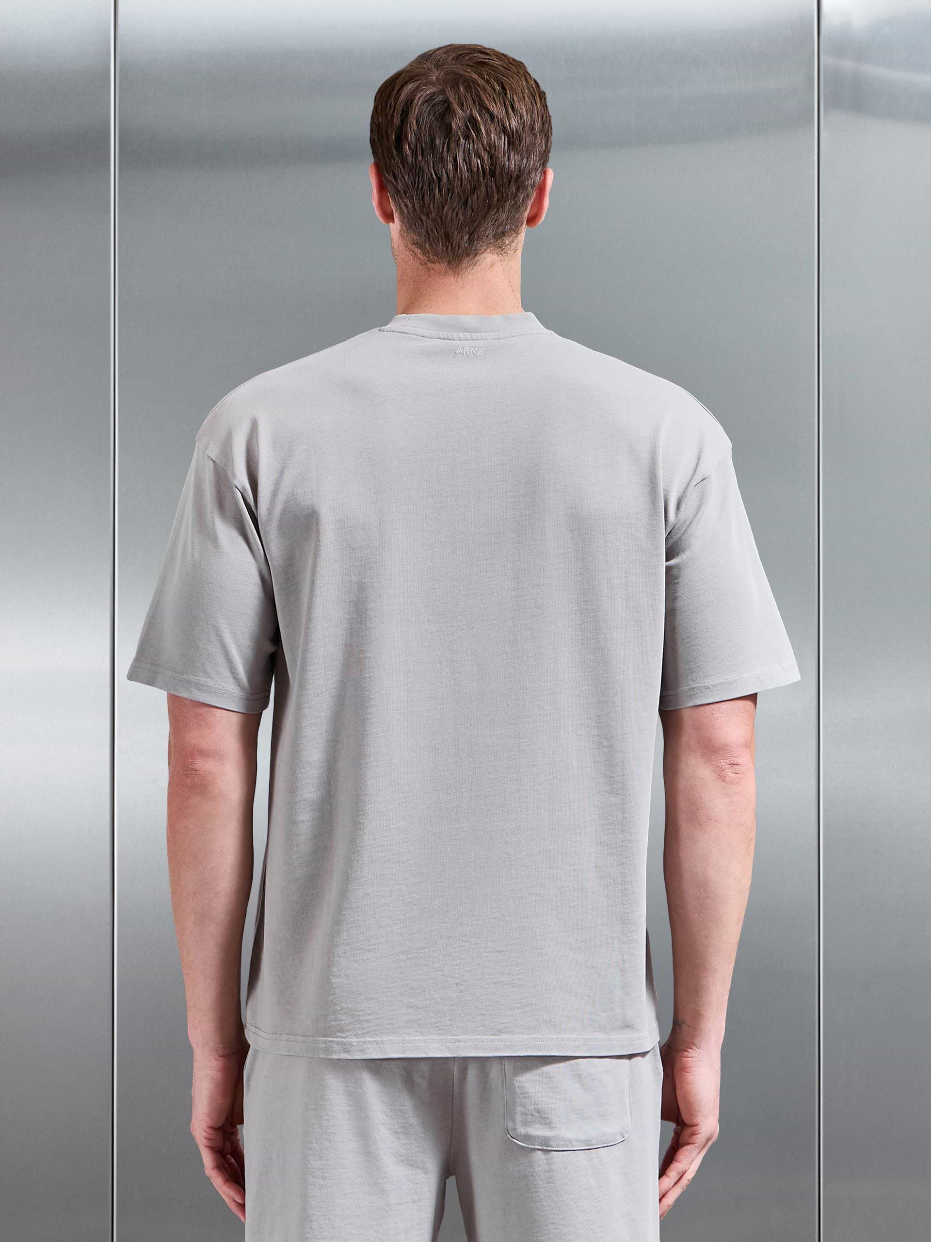 Garment Dye Relaxed T-Shirt in Stone