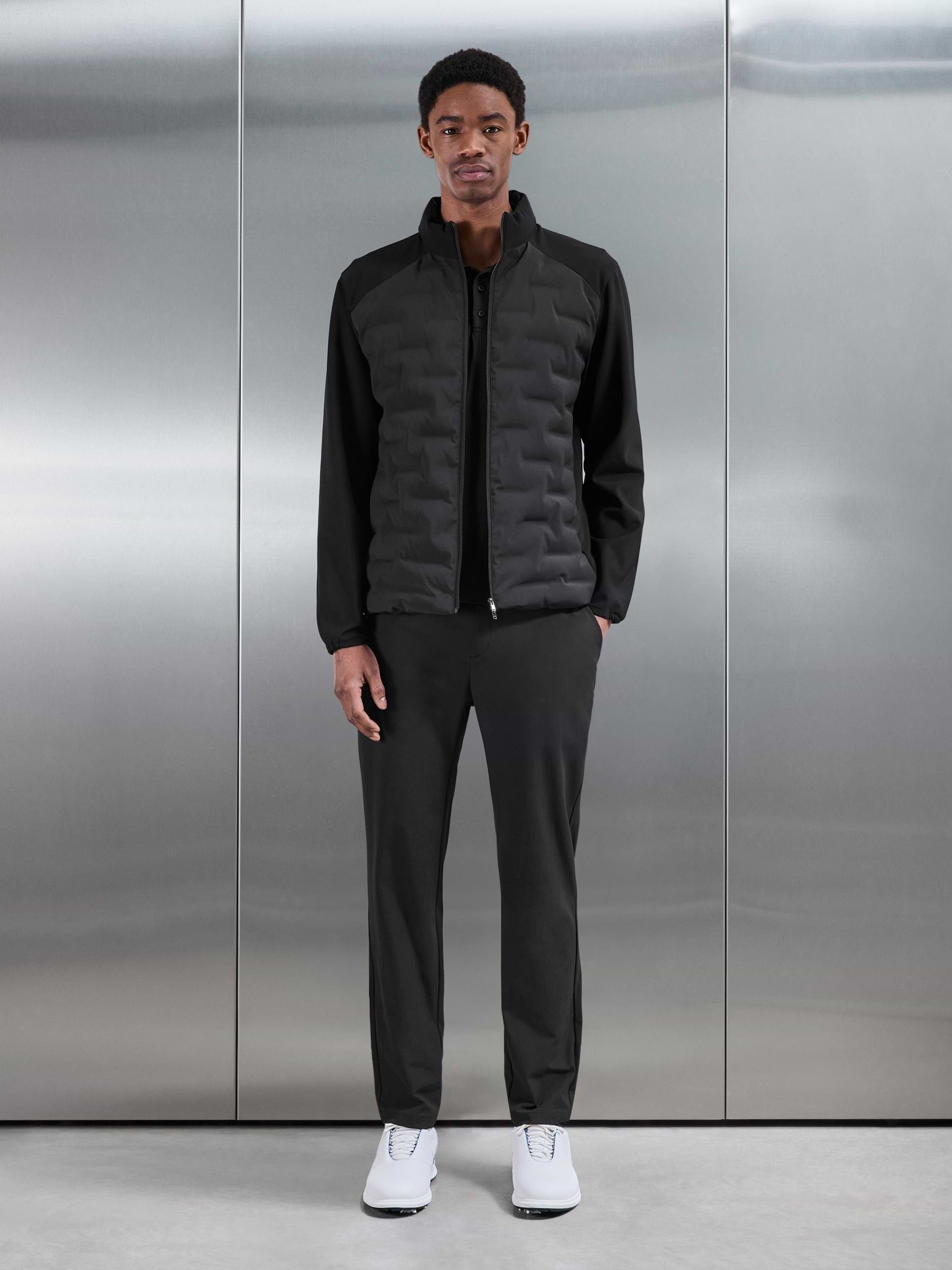 Golf Hybrid Jacket in Black