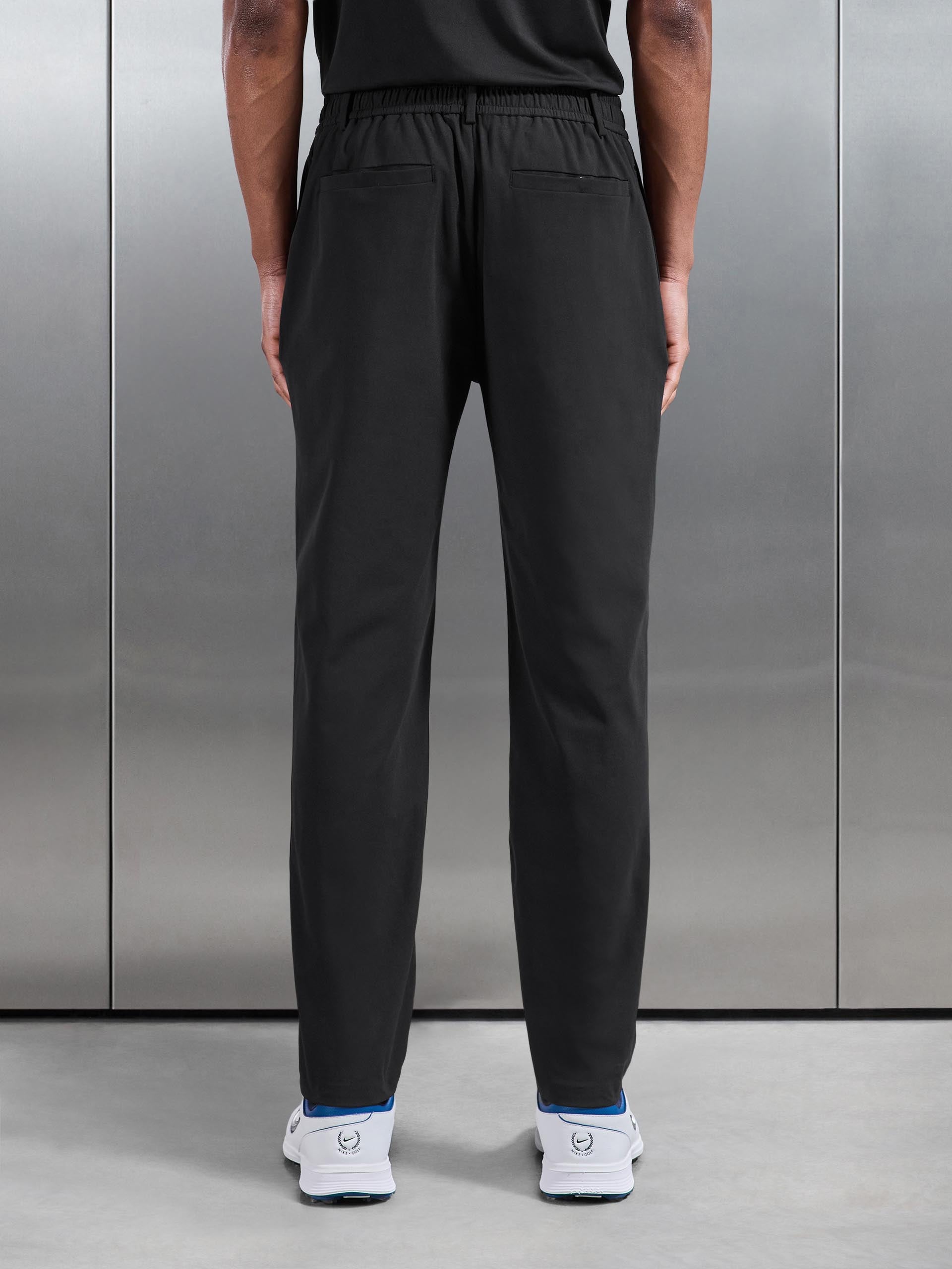 Mens Golf Trouser in Black