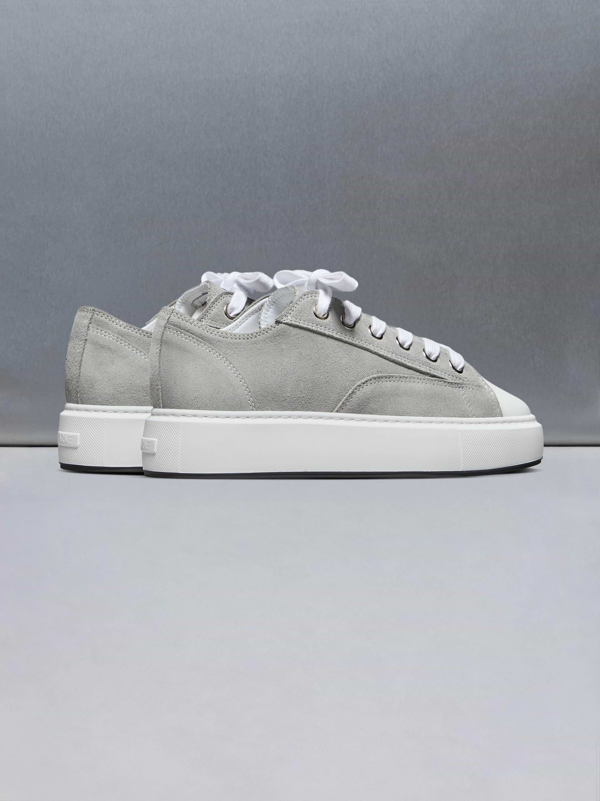 Homerun in Grey Suede