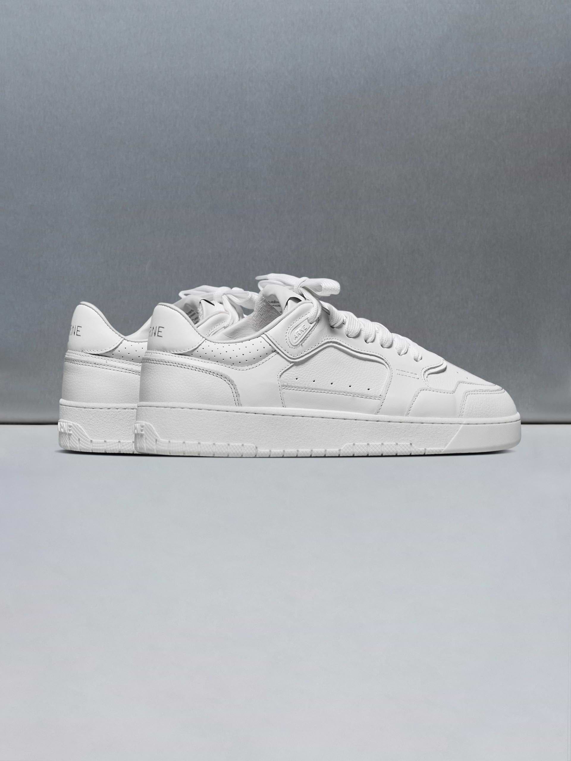 Hoop Trainer in Triple White