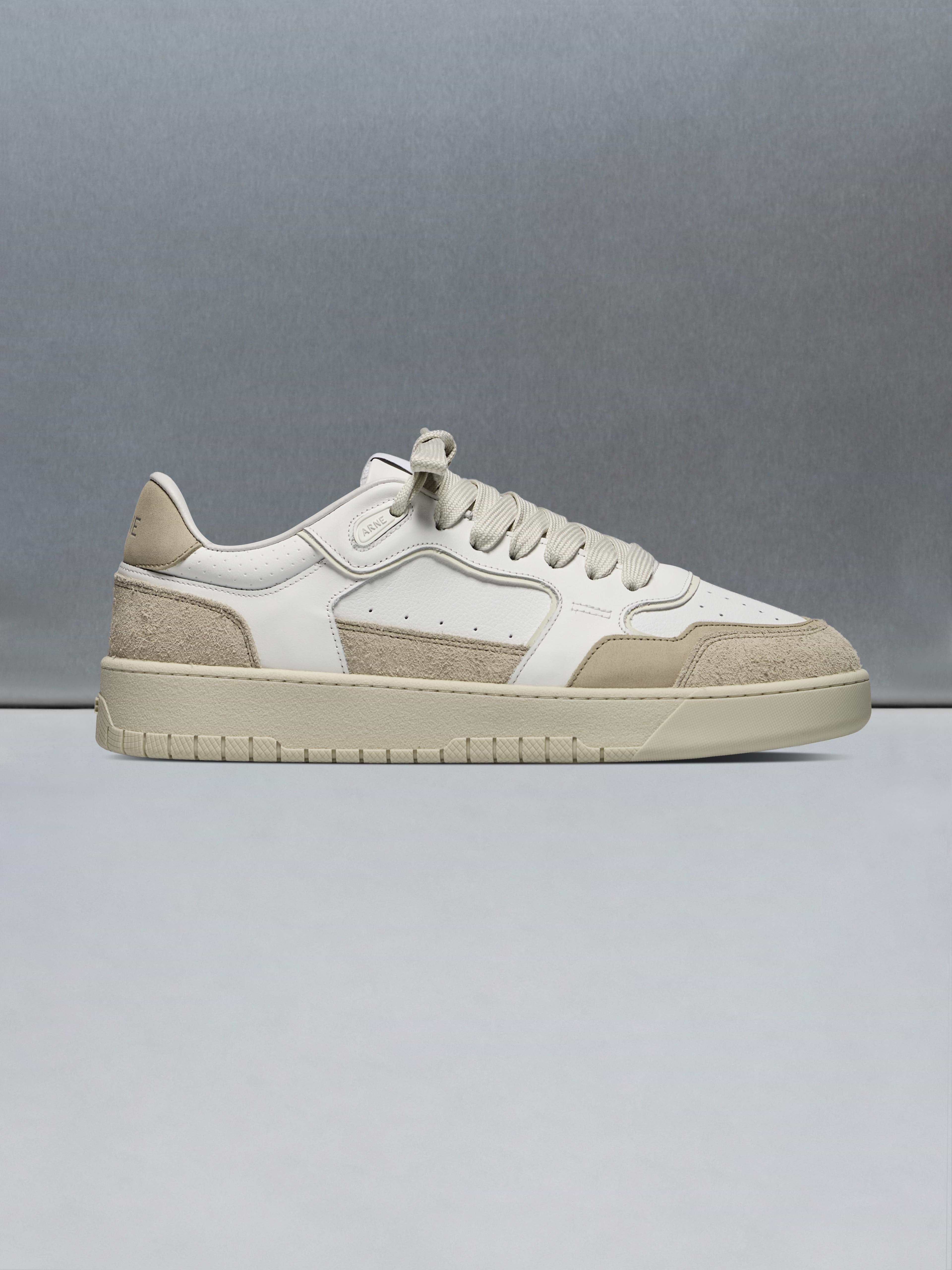 Hoop Trainer in White Beige
